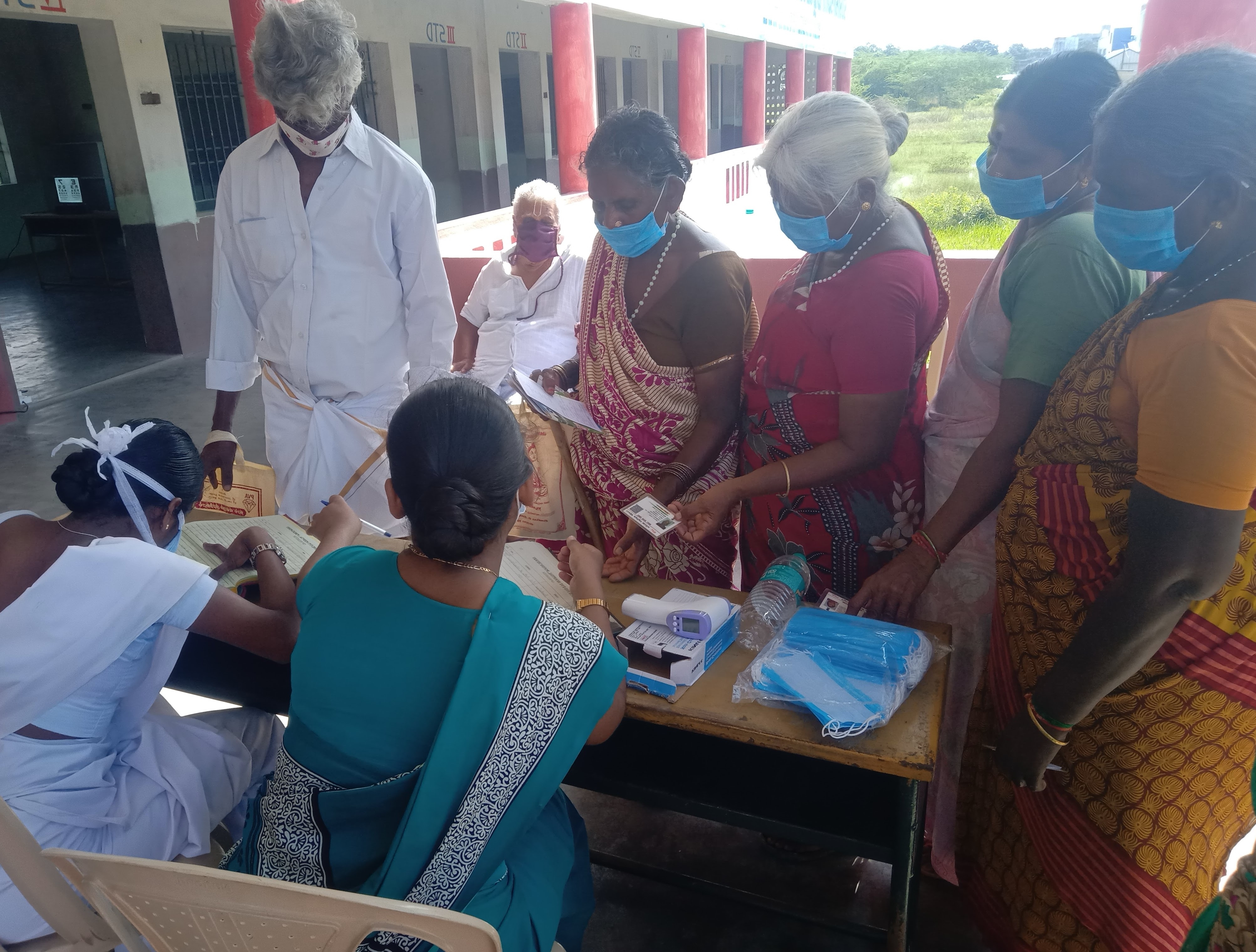 Eye camps in rural villages