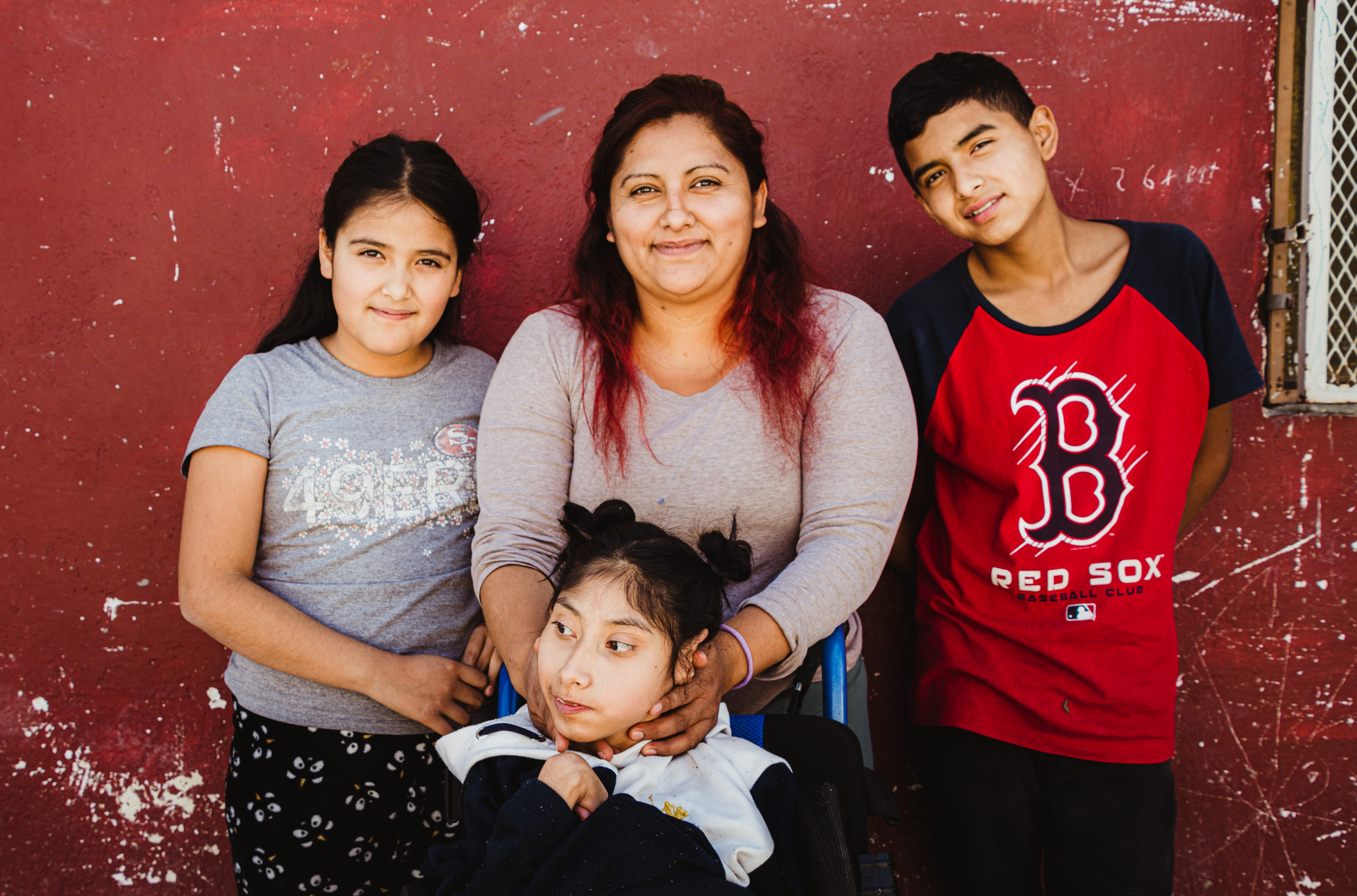 Portraits for US/Mexico Border Migrant Families
