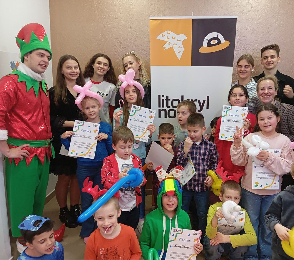 Emotional recovery spaces for children in Ukraine