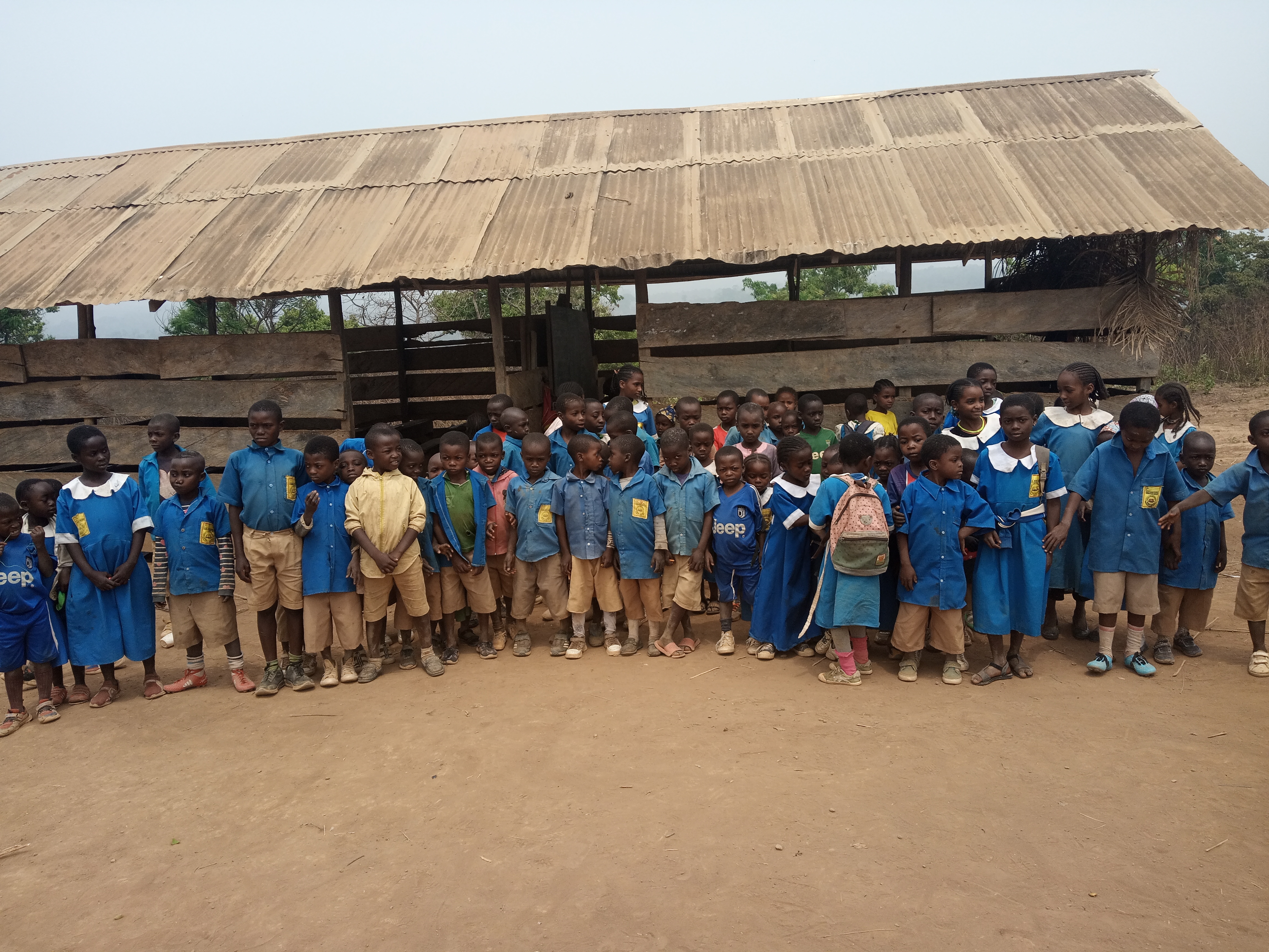 Build 2 Classrooms and Toilets for 700 Pupils.