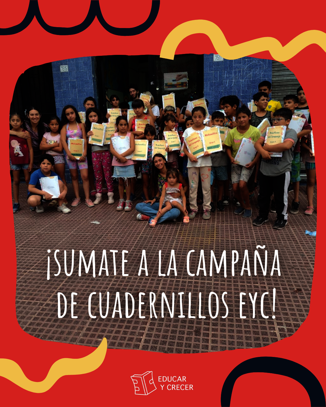Help 3,000 kids participate in EyC programs!