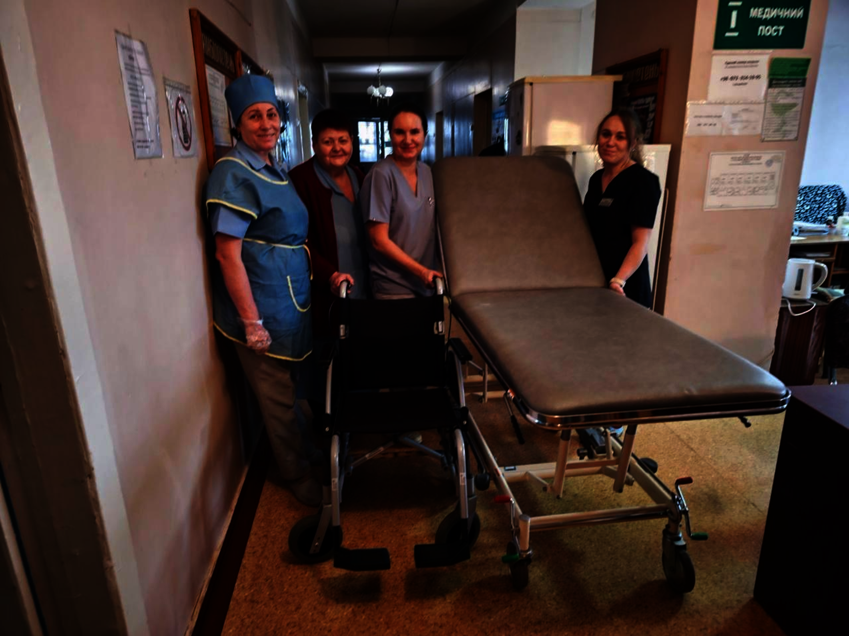 Medical aid for civilians in Ukraine