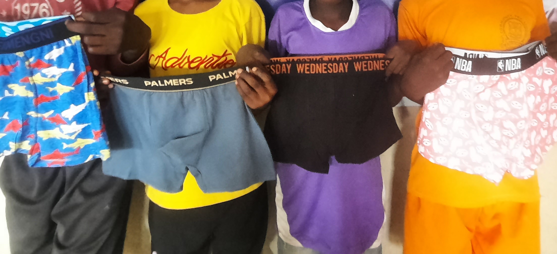 Providing Dignity - Underwear for Needy Boys