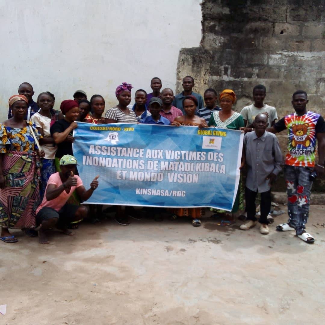 Help1,700 survivors of  flooding in Kinshasa-DRC