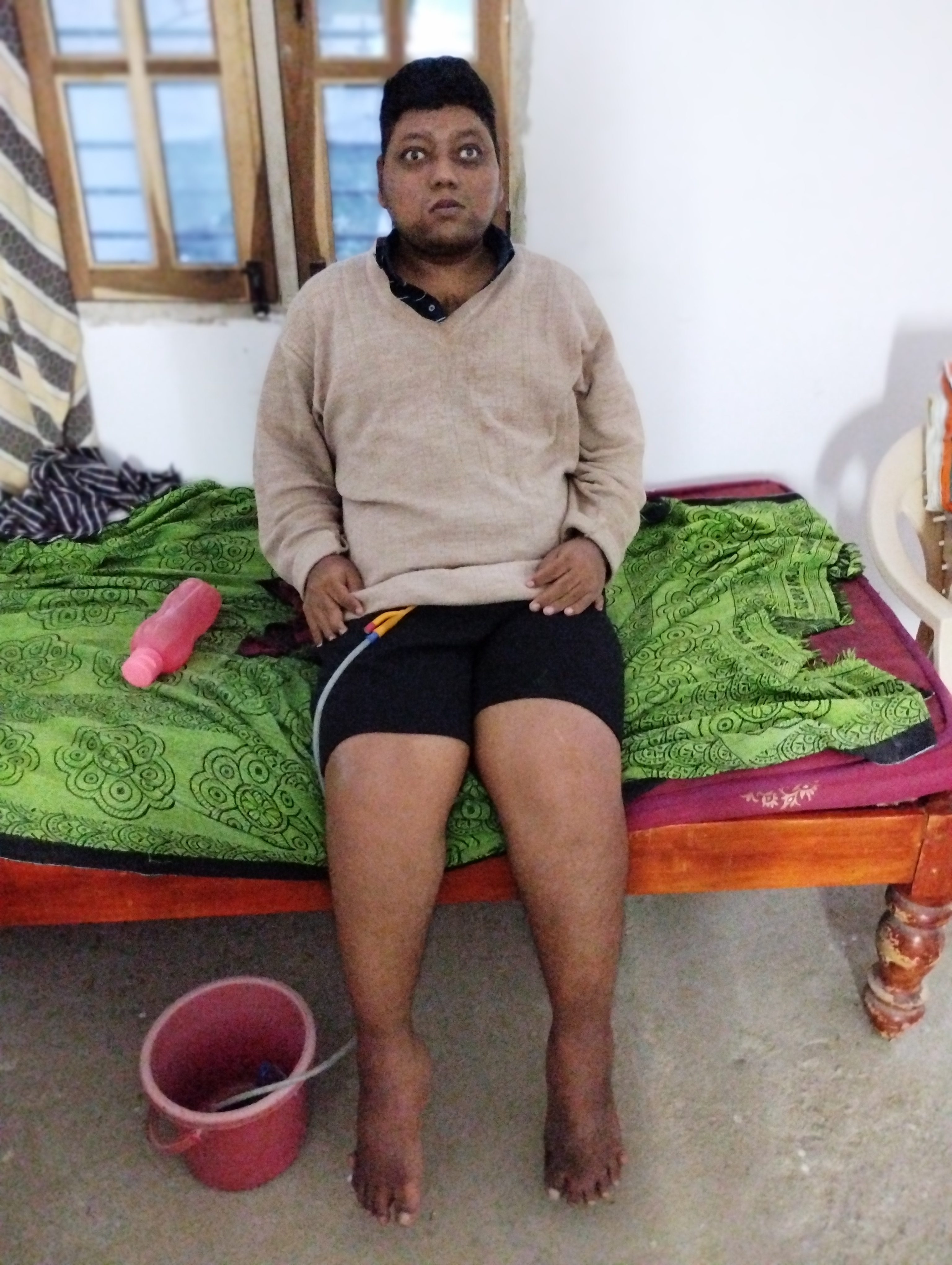 Help 10 disabled persons with urinary incontinence
