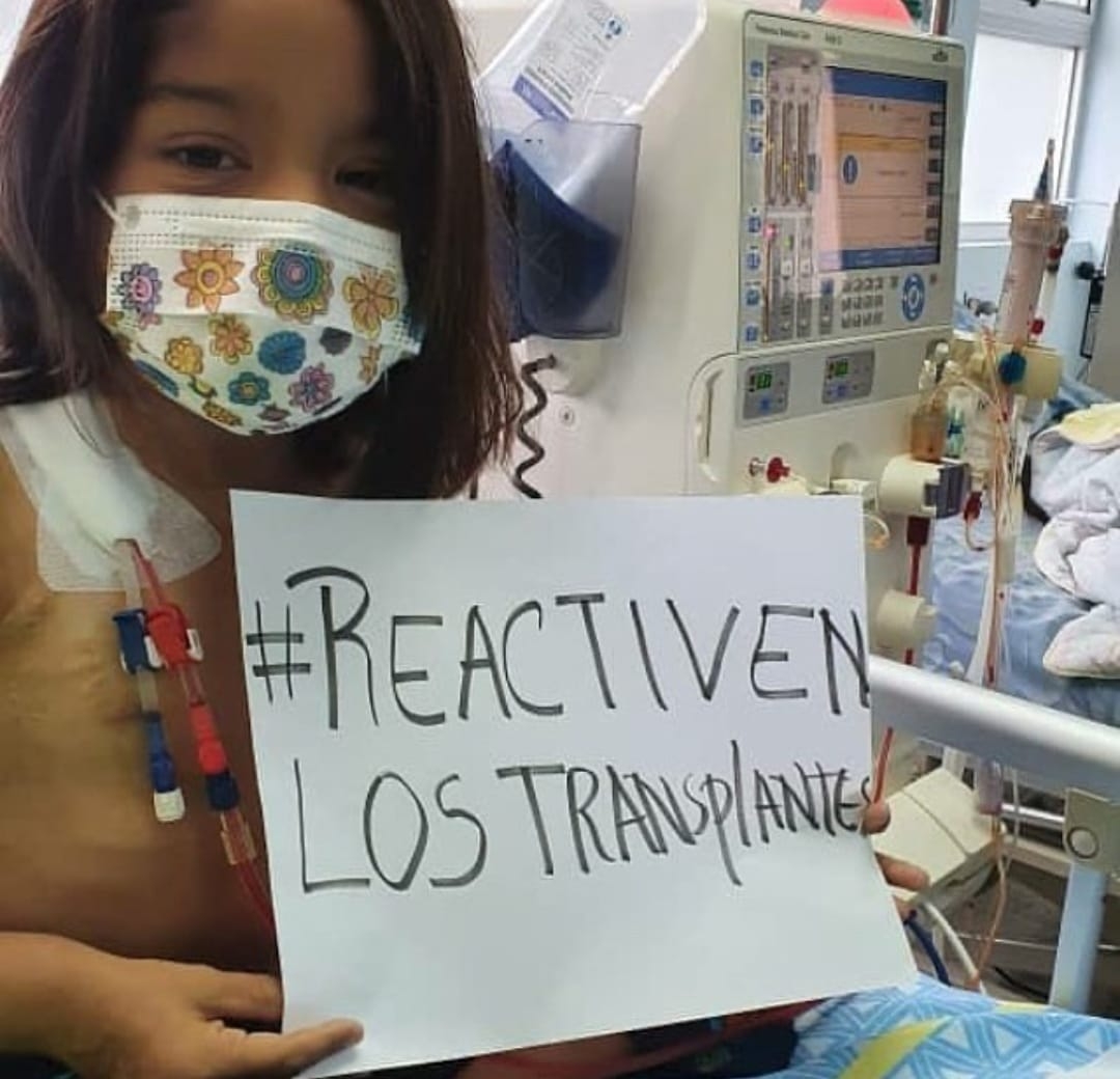 SUPPORT VENEZUELAN PEDIATRIC RENAL PATIENTS