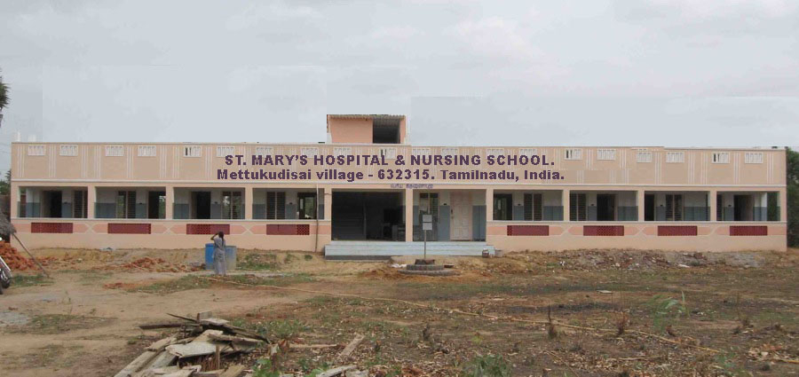 ST.Mary's Hospital needy Equipment's and building