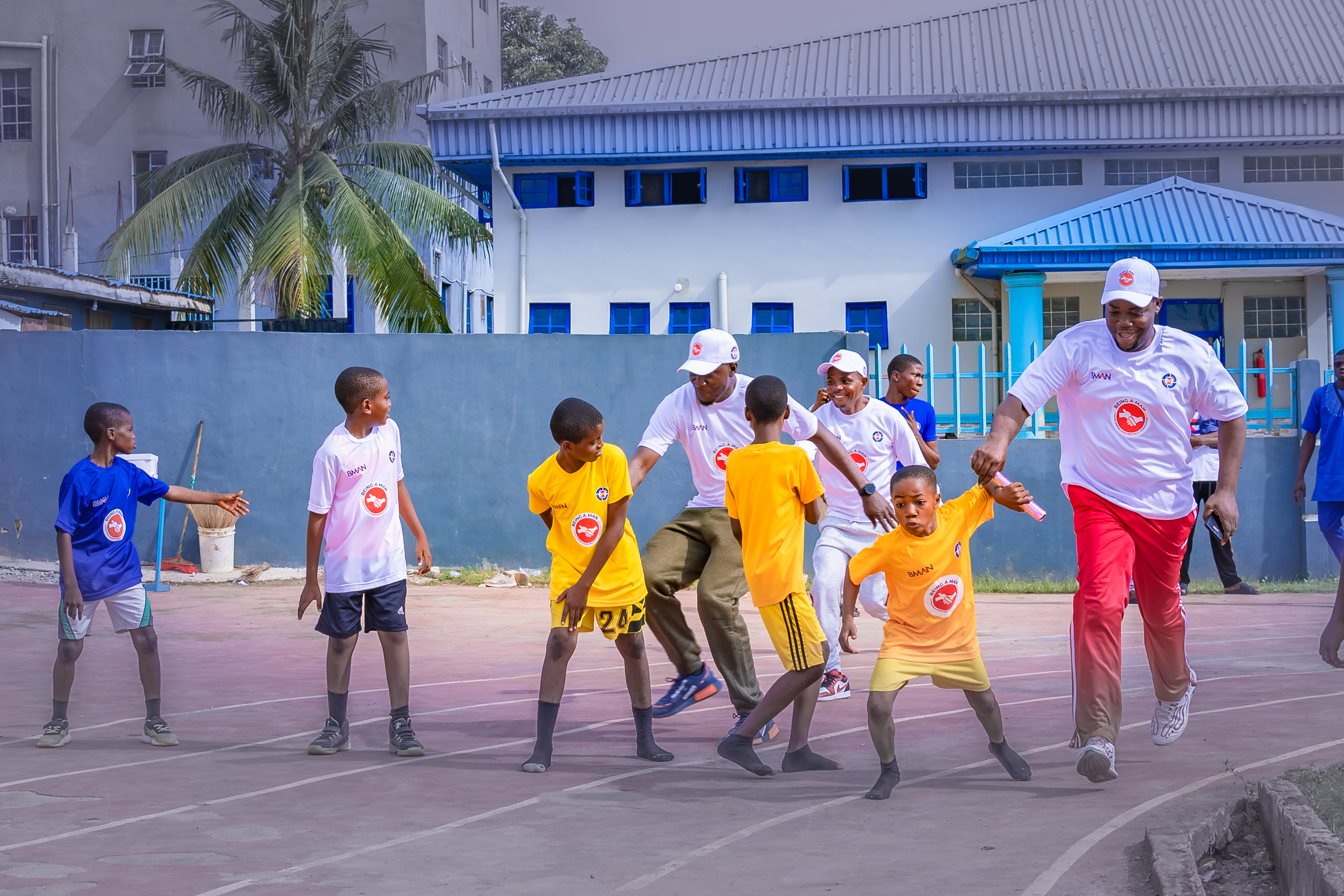 BEING A MAN -ANNUAL MARATHON RELAY FOR MEN & BOYS