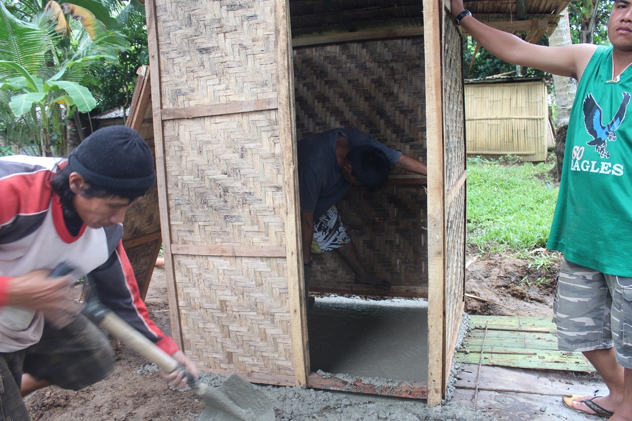 Sanitary Toilets for 50 Poor Families