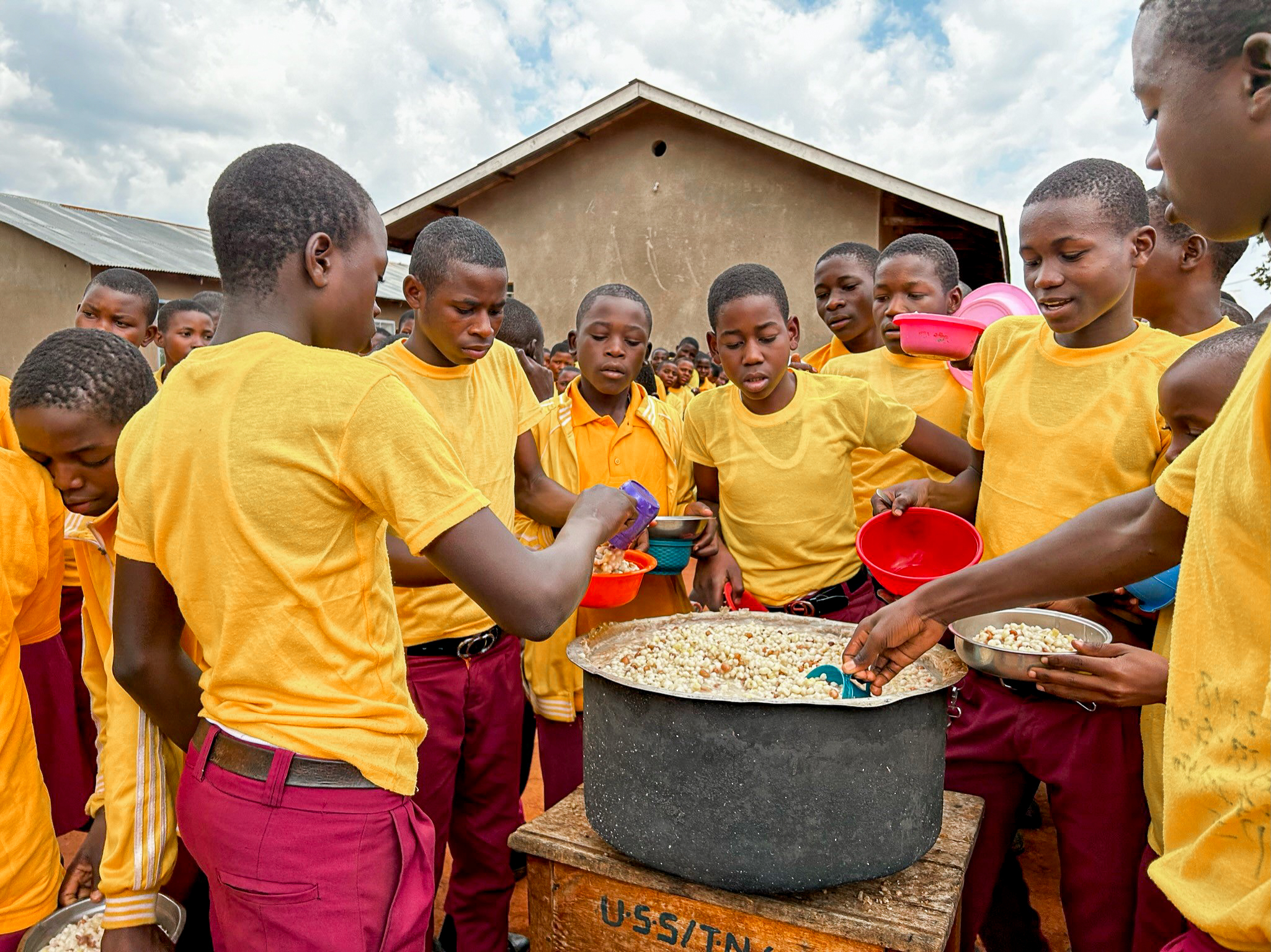 The school garden project in Tanzania