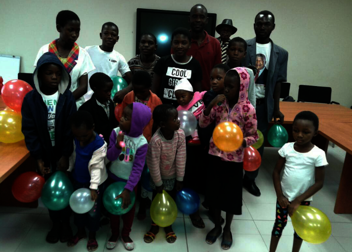 Chistmas Party for Special Children in Namibia