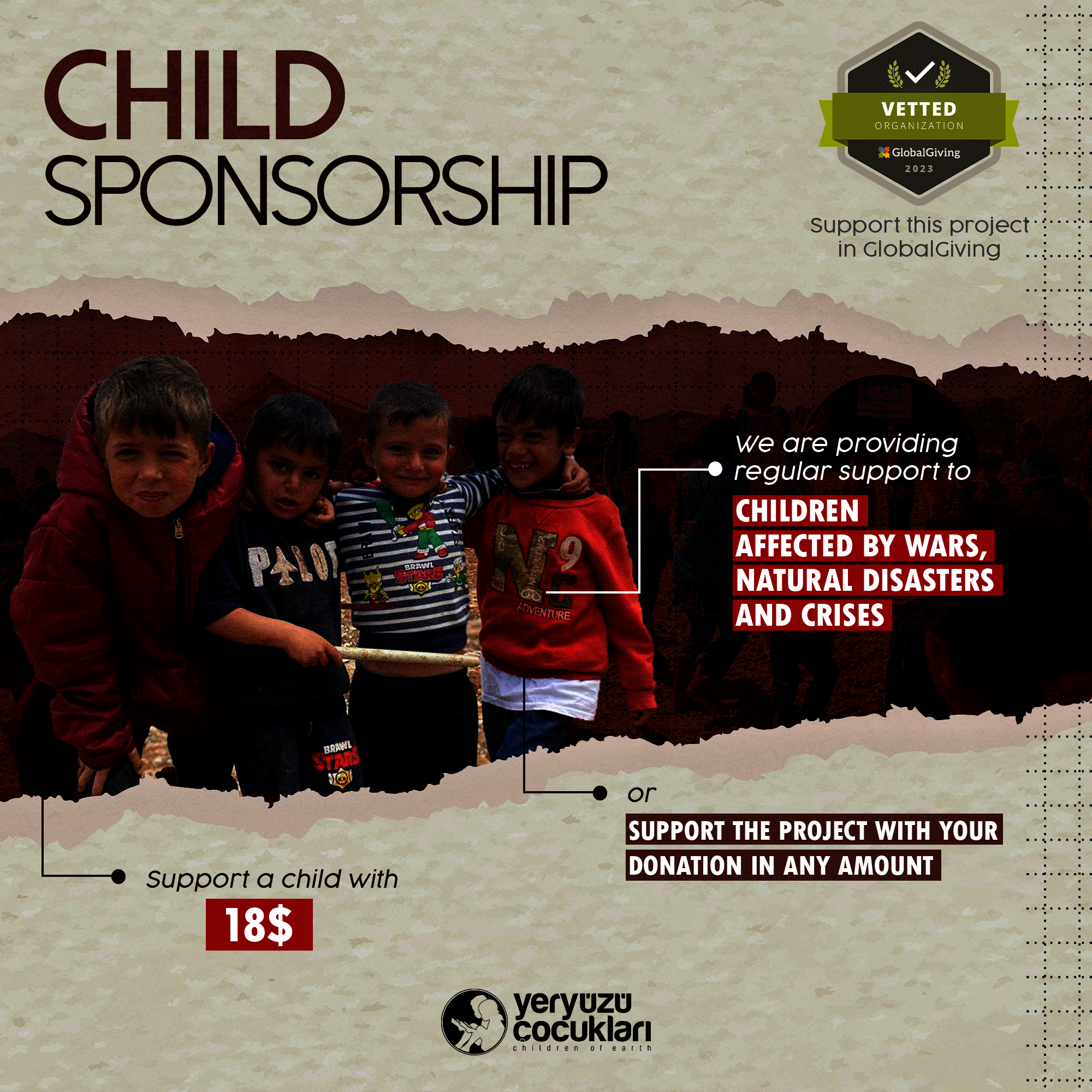 Financial Sponsorship for Children in Need
