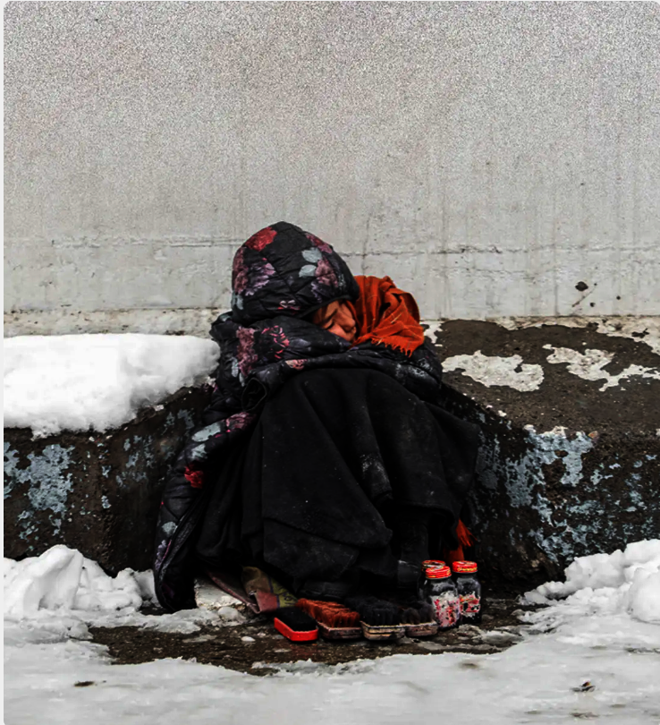 Winter & Street Children