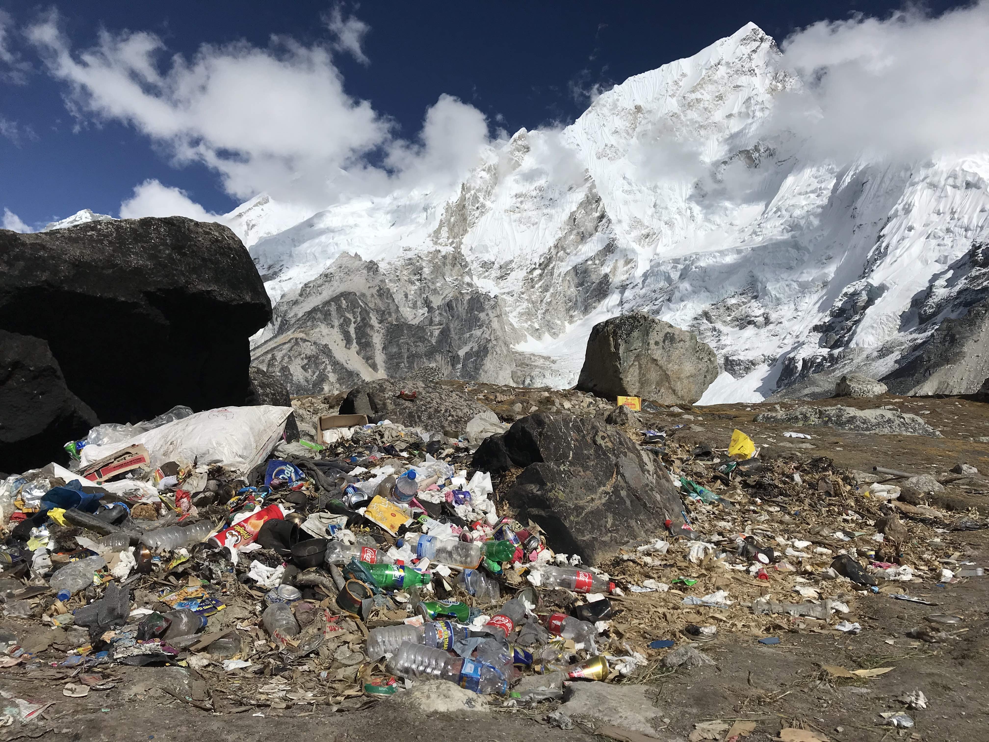 Mountain Clean-Up in Nepal with Local Students