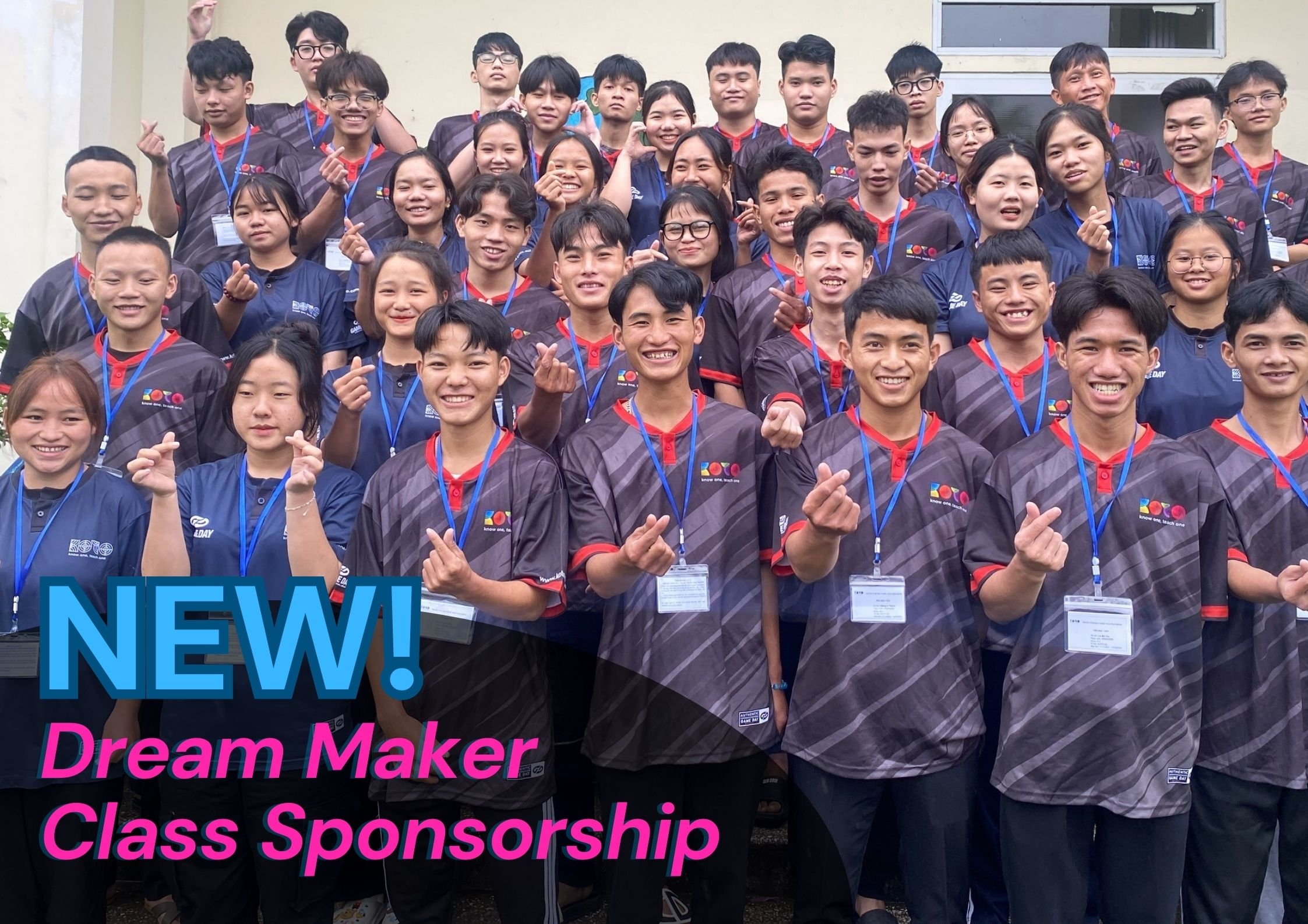 Sponsor 100 youth to achieve hospitality dreams