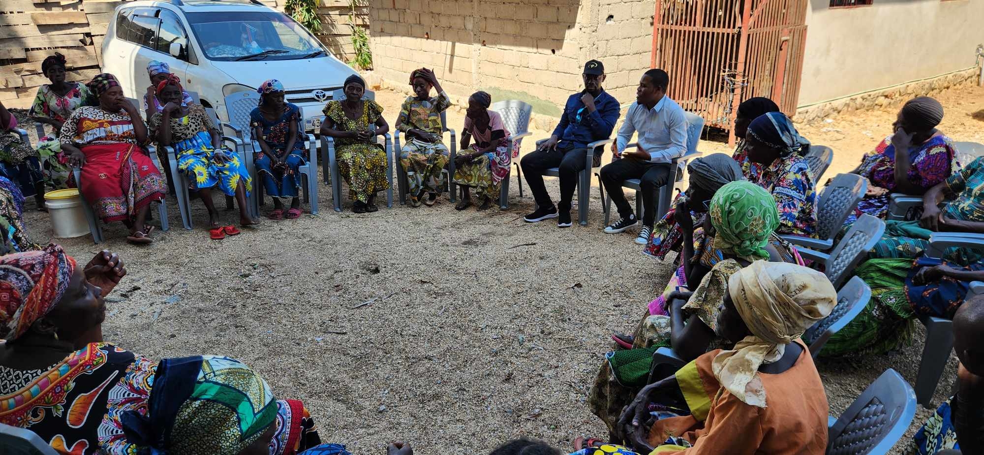 Empowerment training for Women victims of conflic