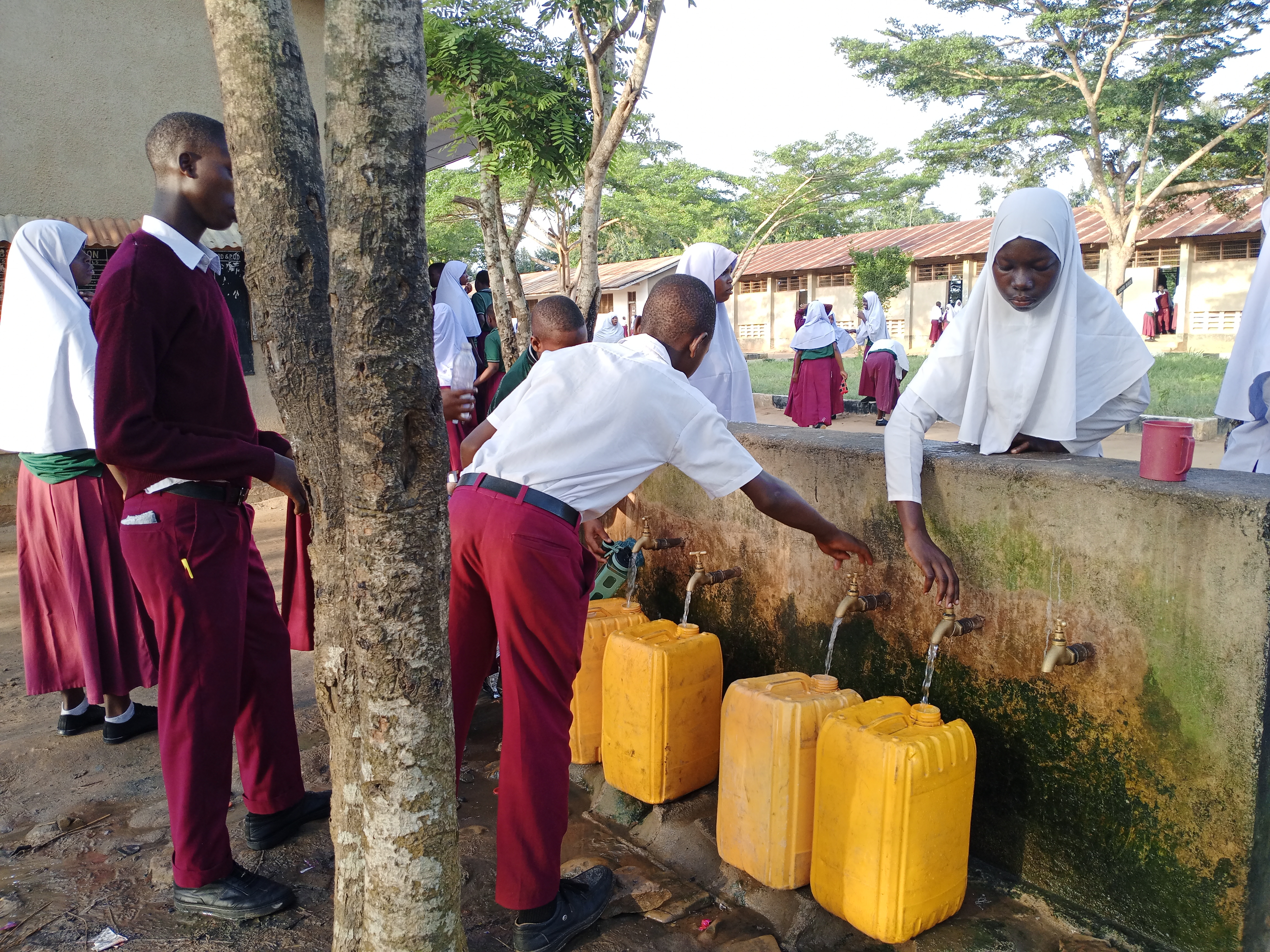 Safe Water for 400 Children at Kiwangwa ward.