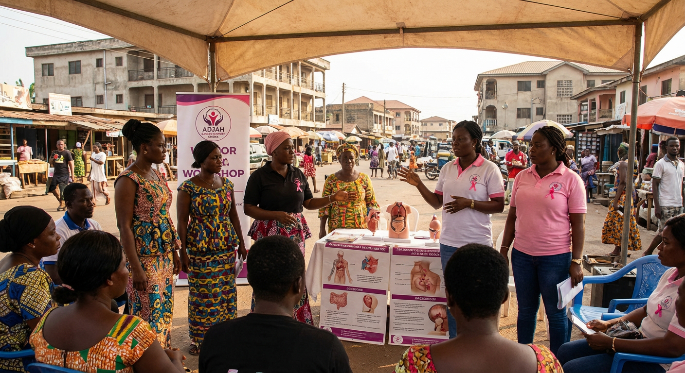 Cancer Awareness Workshop in Ghana