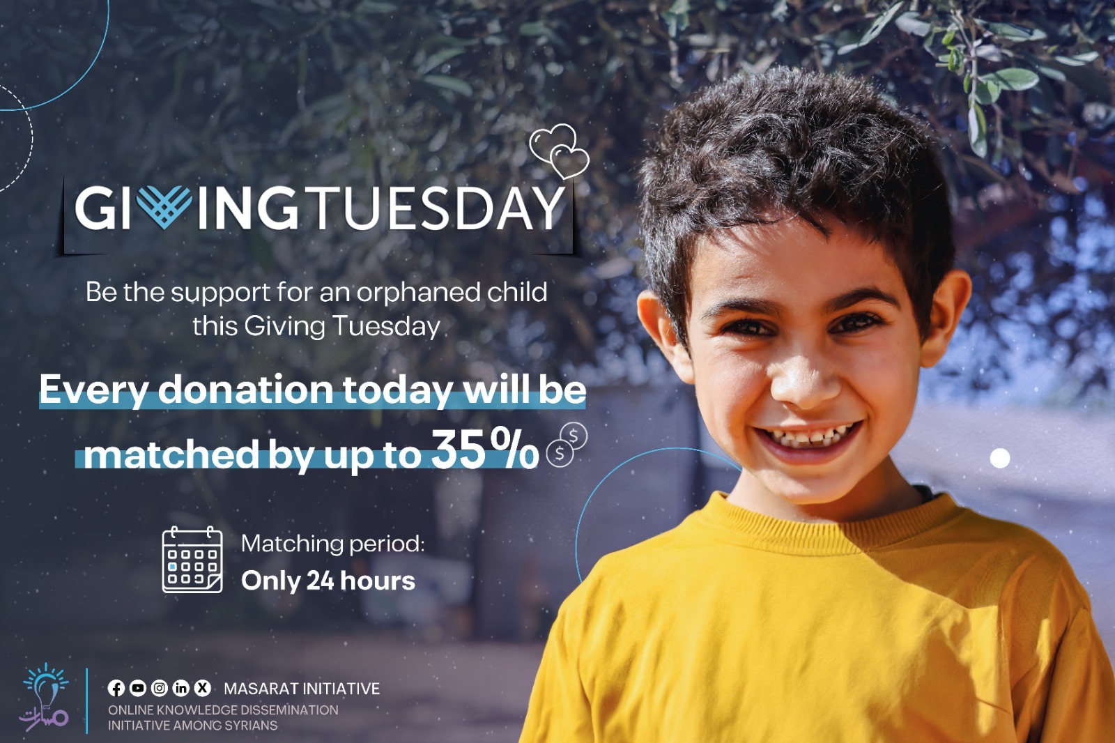 Educate 100 Orphans in Northern Syria