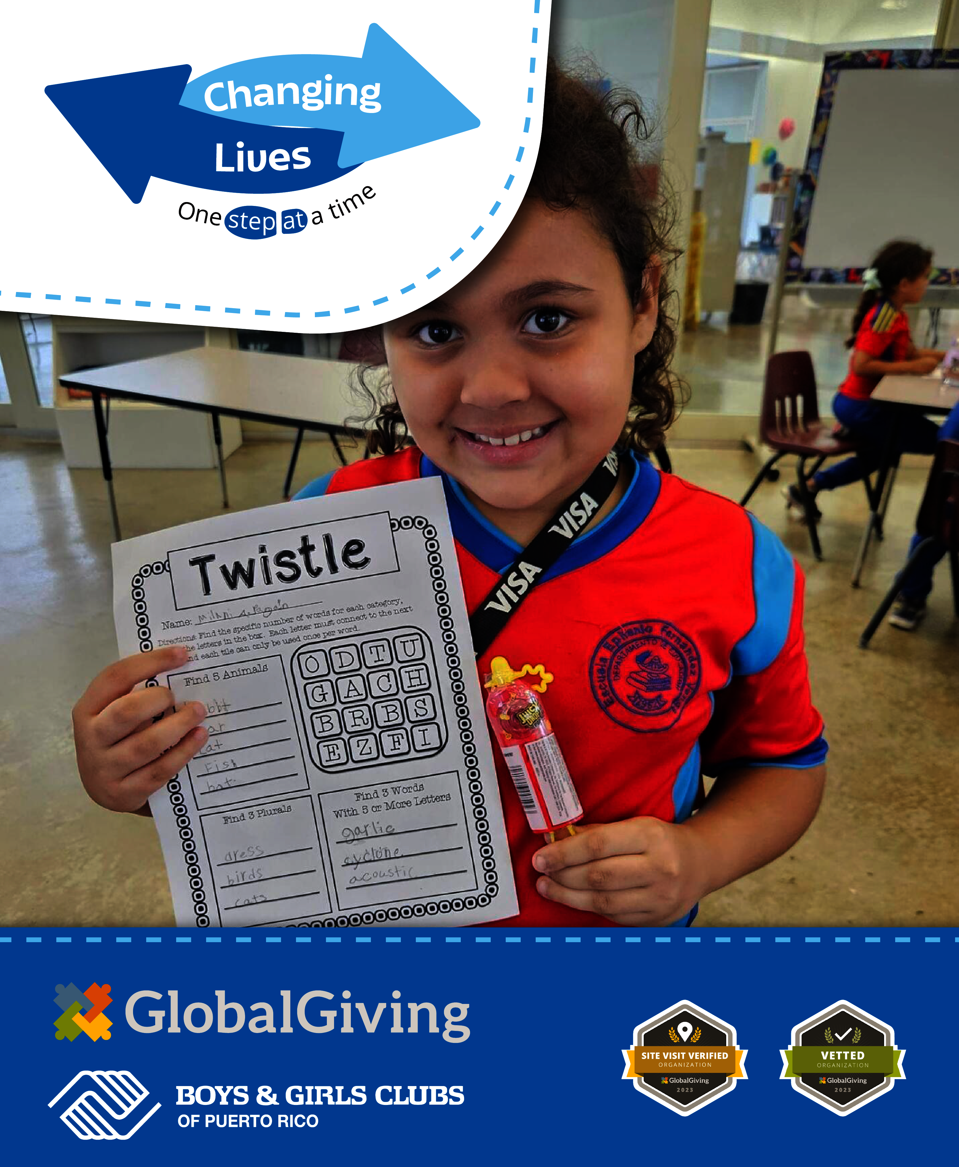 Changing lives, one step at a time