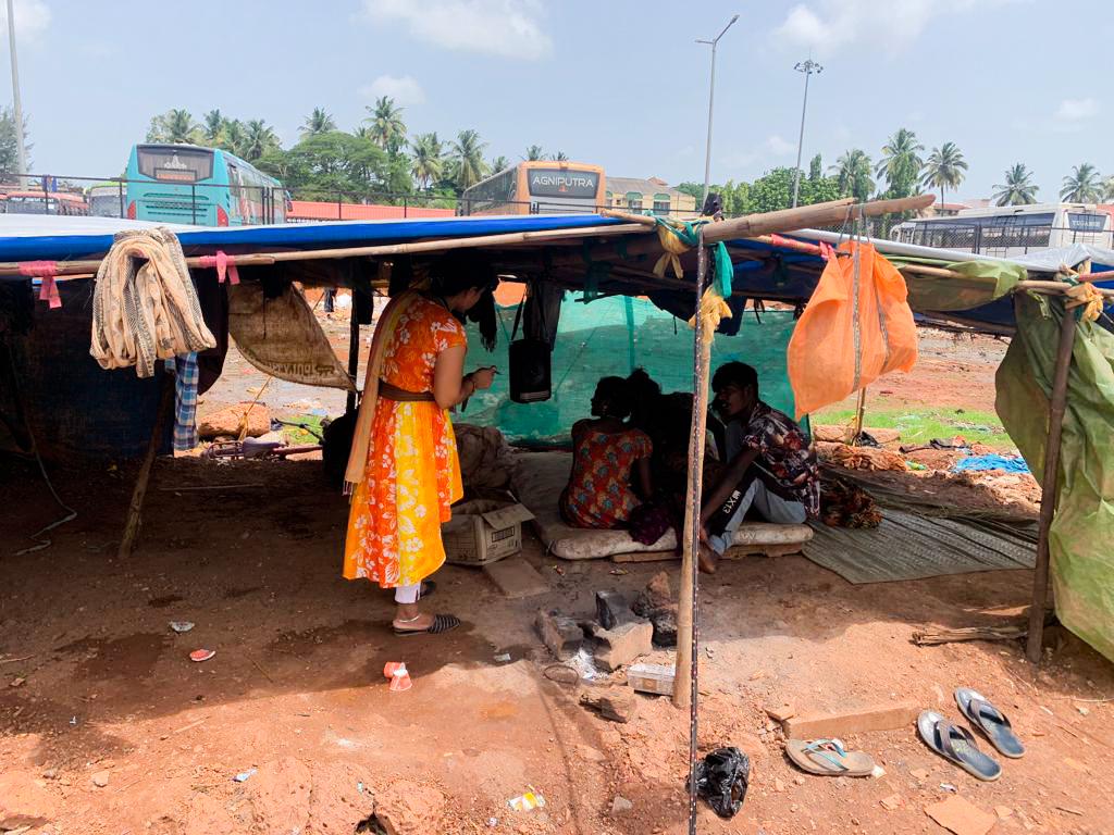 This monsoon provide safety to the slum dwellers