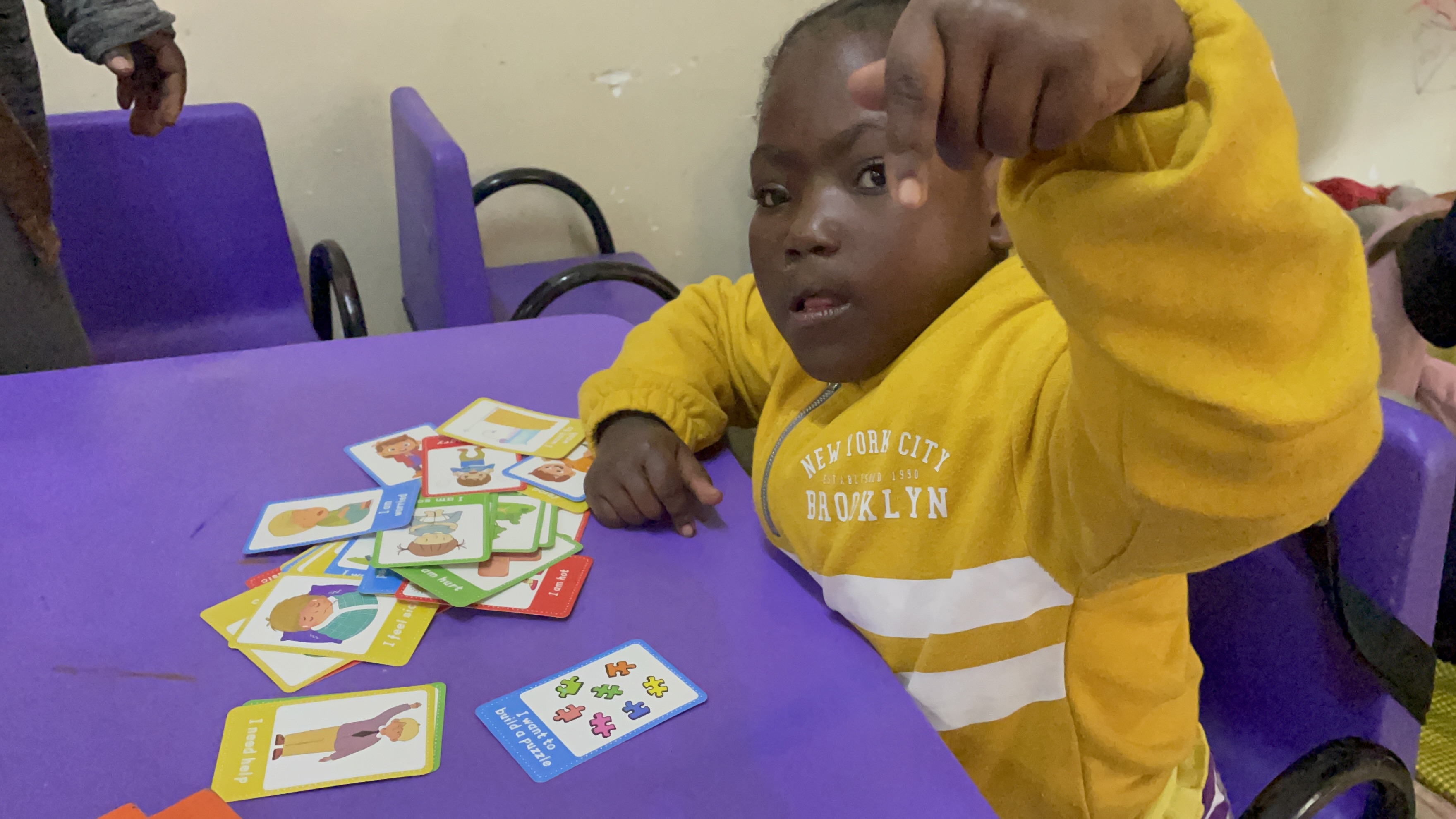 Therapy for 50 children from urban slums.