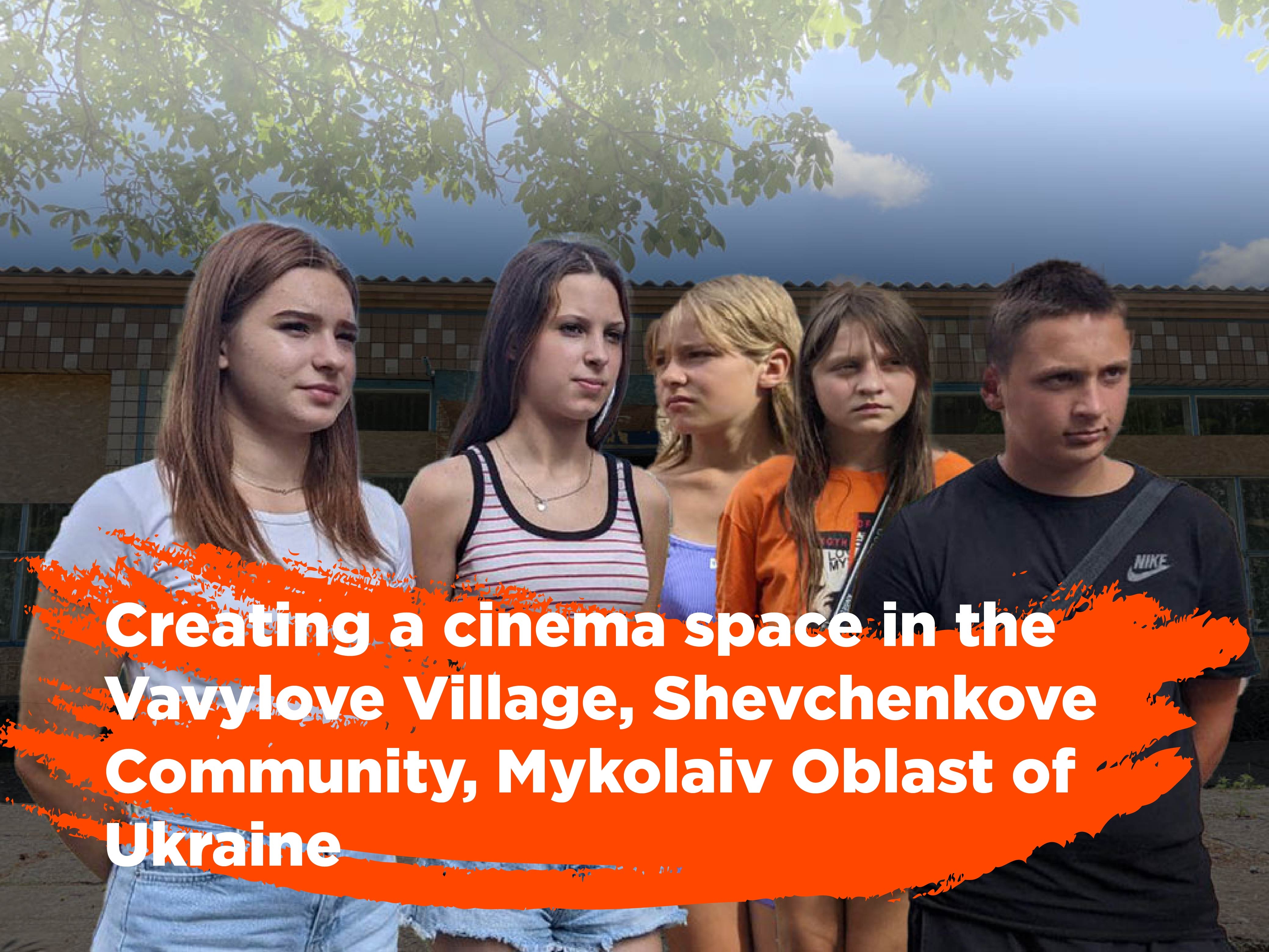 Creating a cinema space in the Vavylove Village