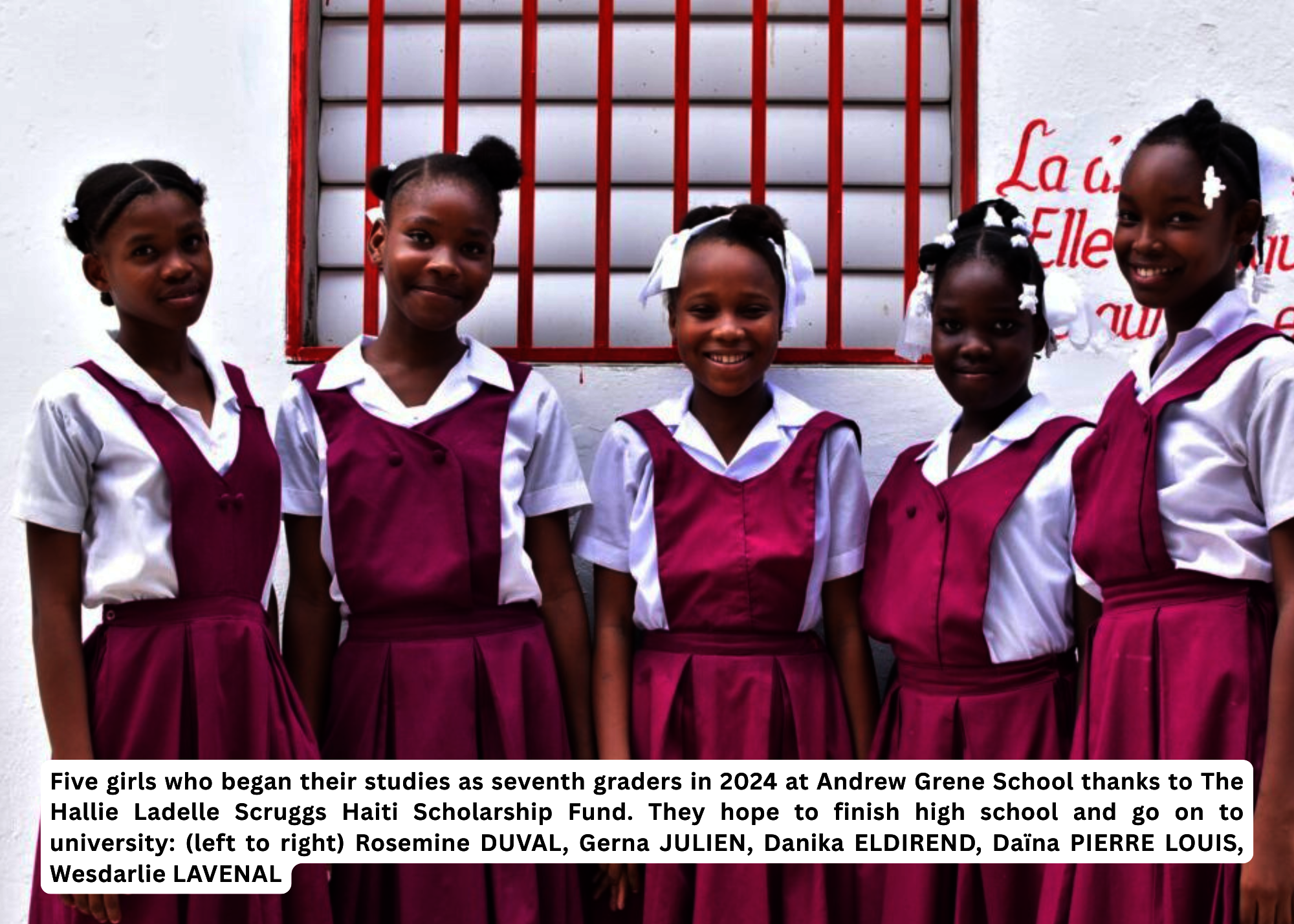 The Hallie Ladelle Scruggs Haiti Scholarship Fund
