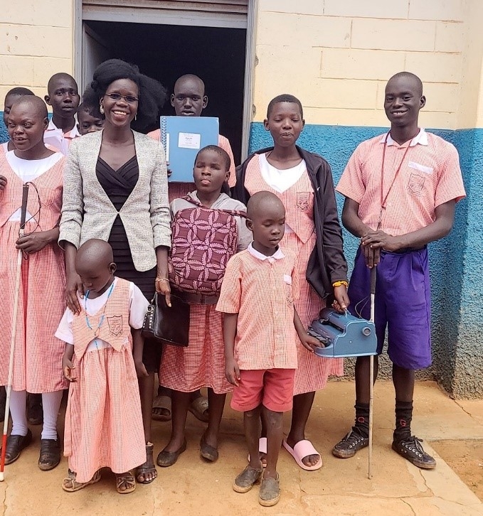 INCLUSIVE EDUCATION, 900 BLIND CHILDREN IN UGANDA