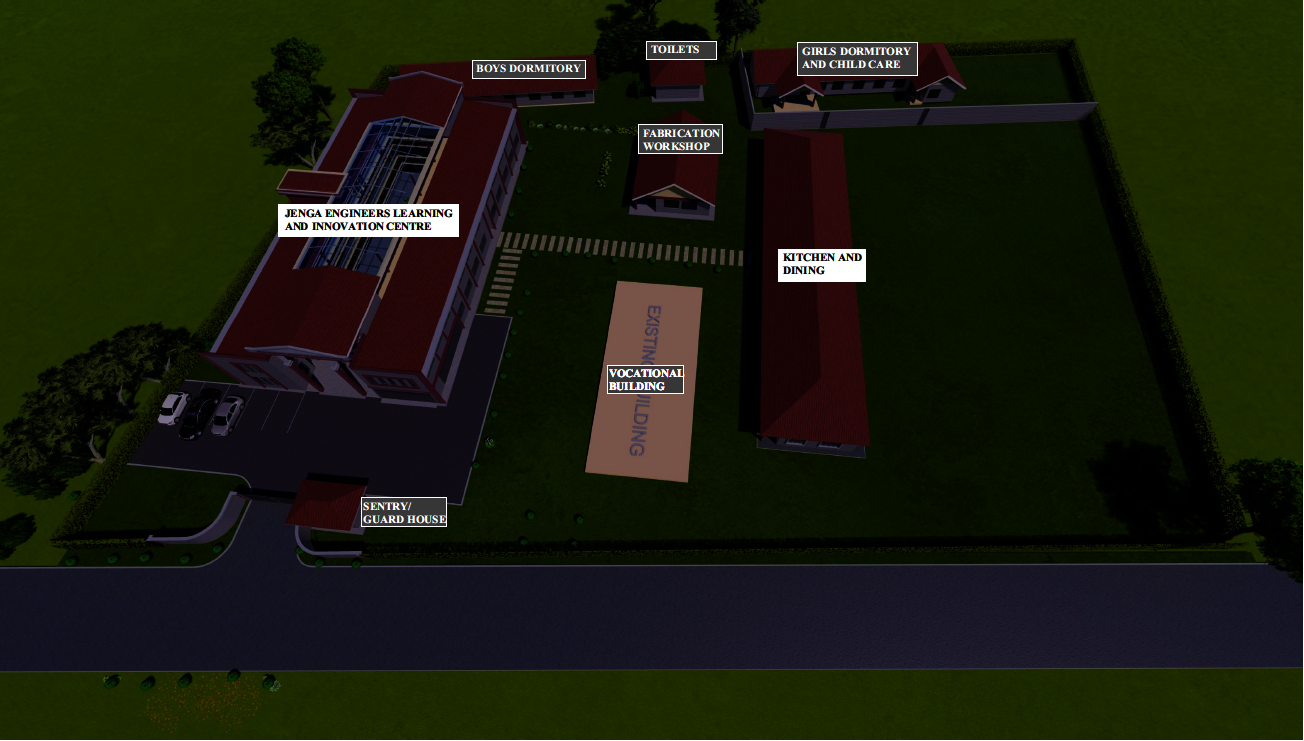 Engineering learning space for 300 "street youth"