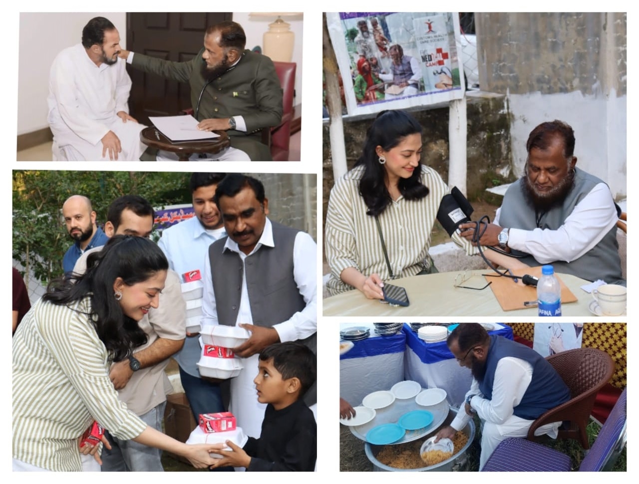 Medical & Food Distribution Camps