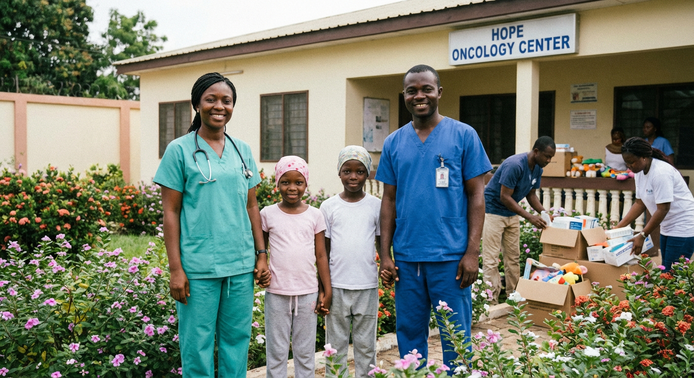 Help Us Fight Childhood Cancer in Ghana