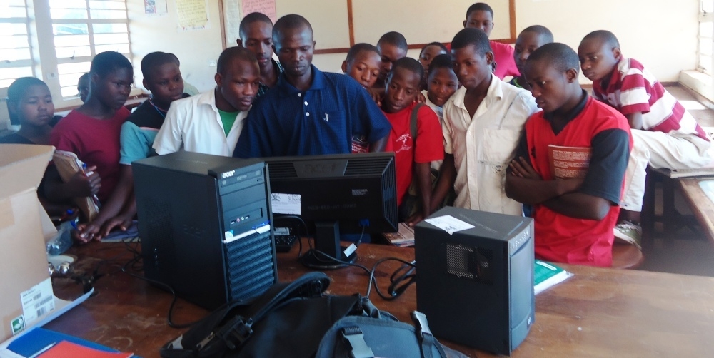 ICT Skilling to Rural School Dropouts in Uganda.