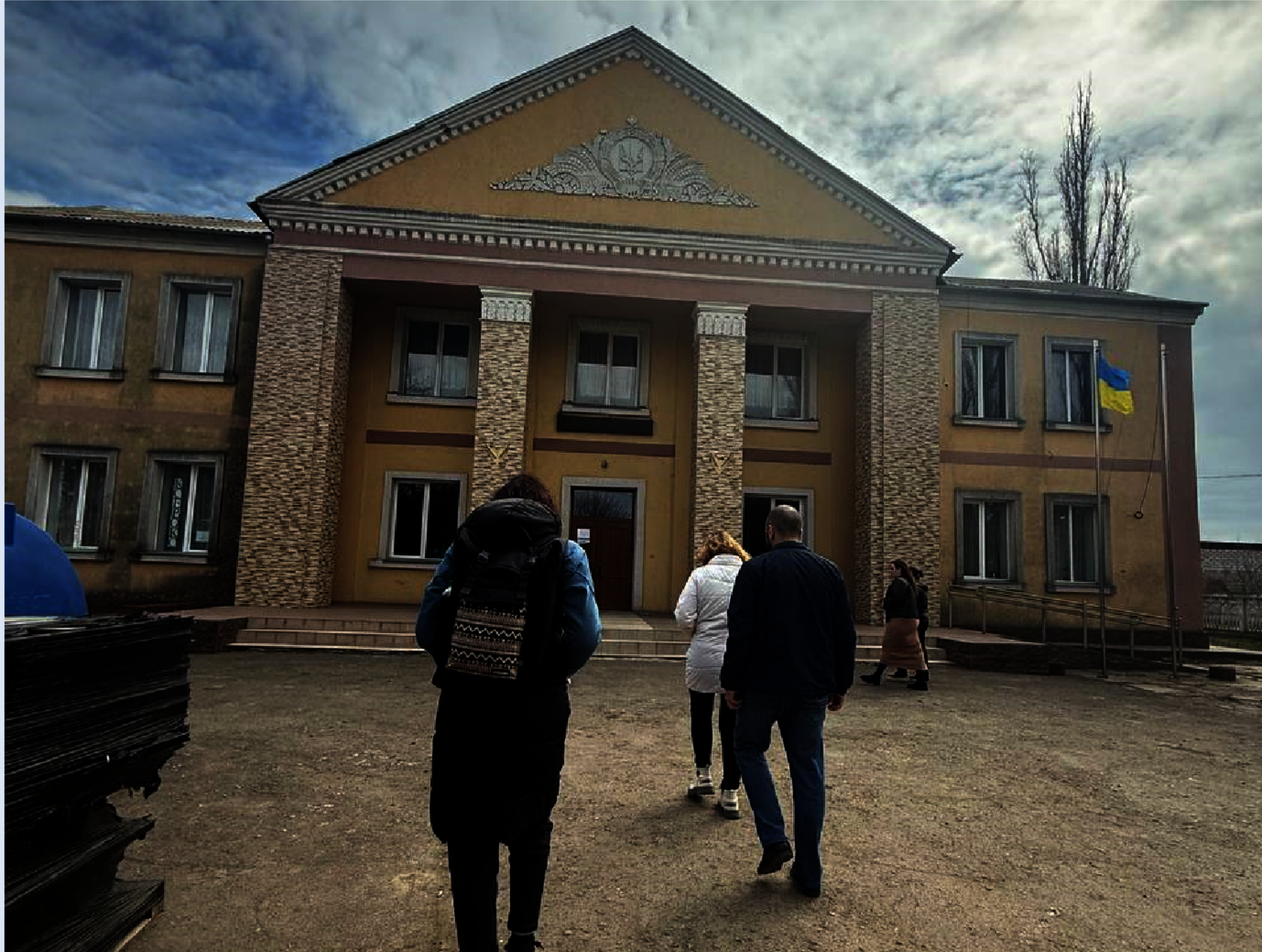 Restore a community center in Shevchenkove
