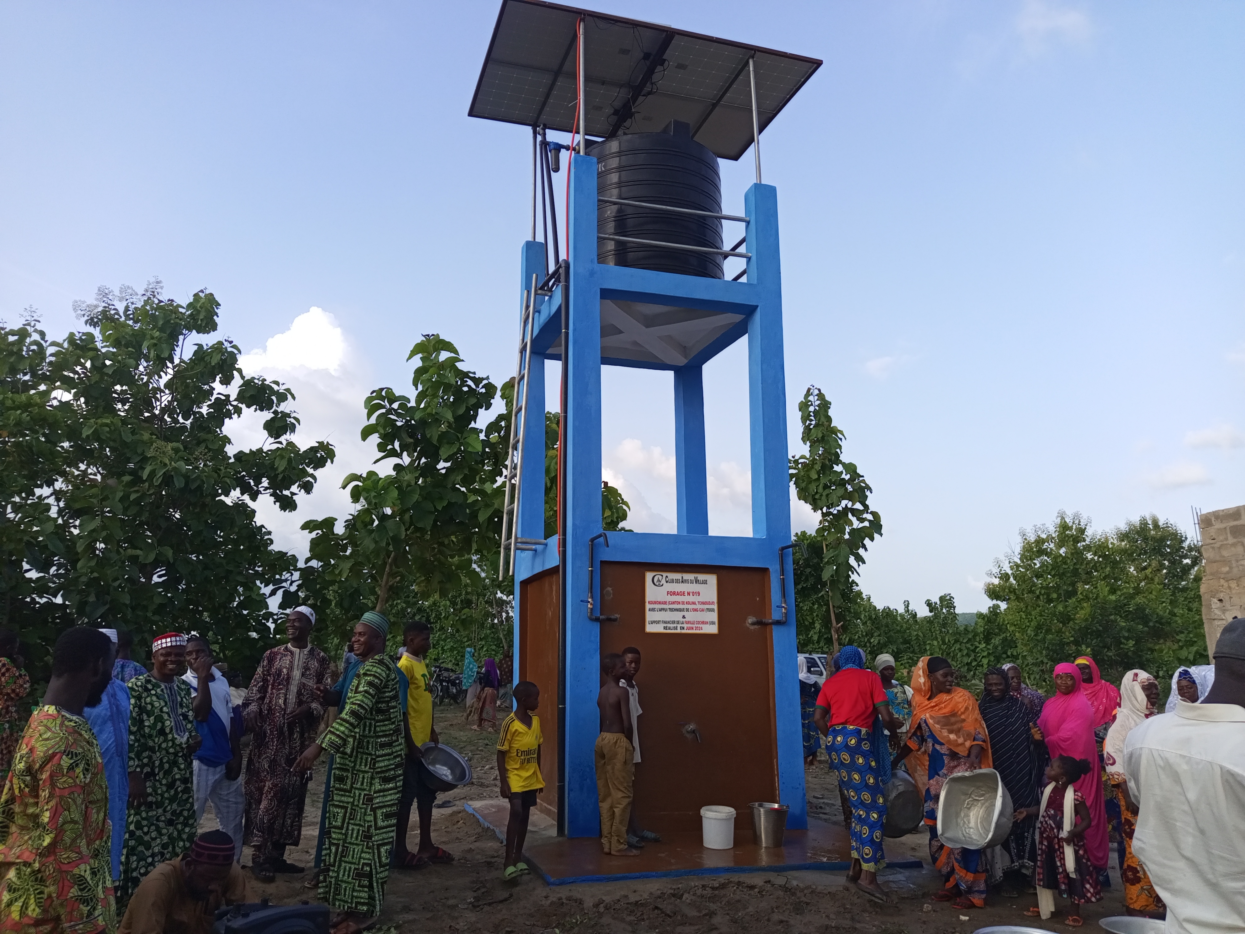 Improving access to water for rural people in Togo