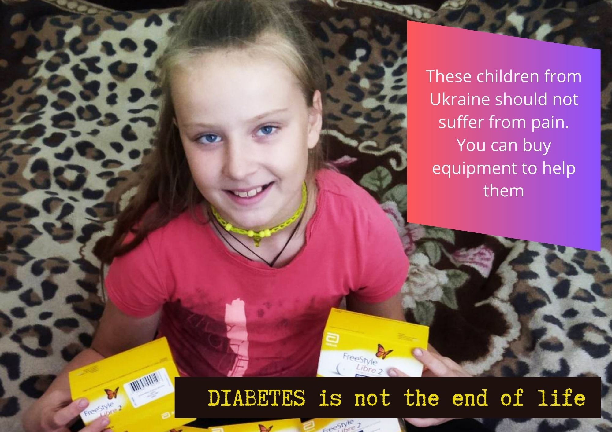 Ease the suffering of sick children from Ukraine