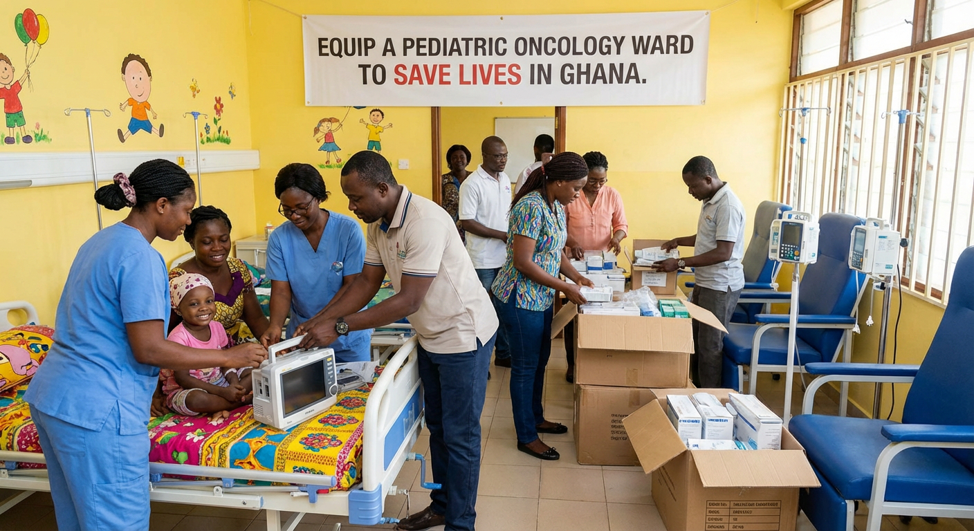 Equip a Pediatric Oncology Ward to Save Lives