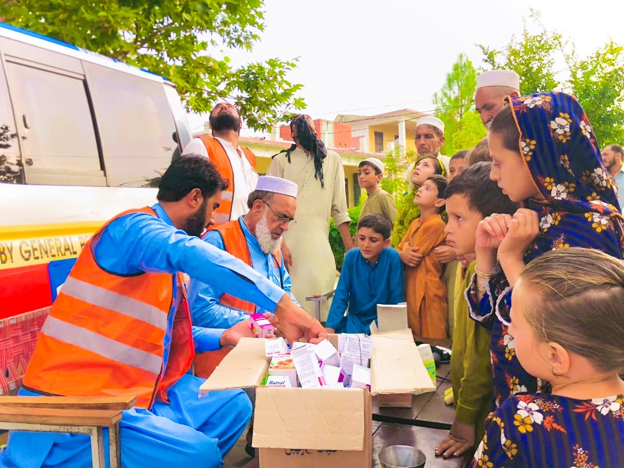 Organize Free Medical Camp in Pakistan