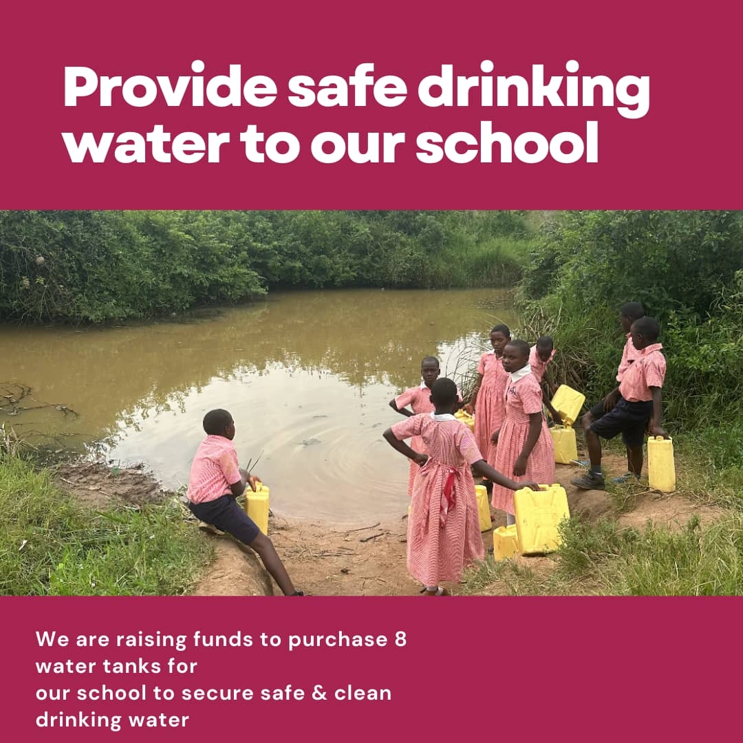 Rainwater Harvest for 500 Pupils in Sembabule.