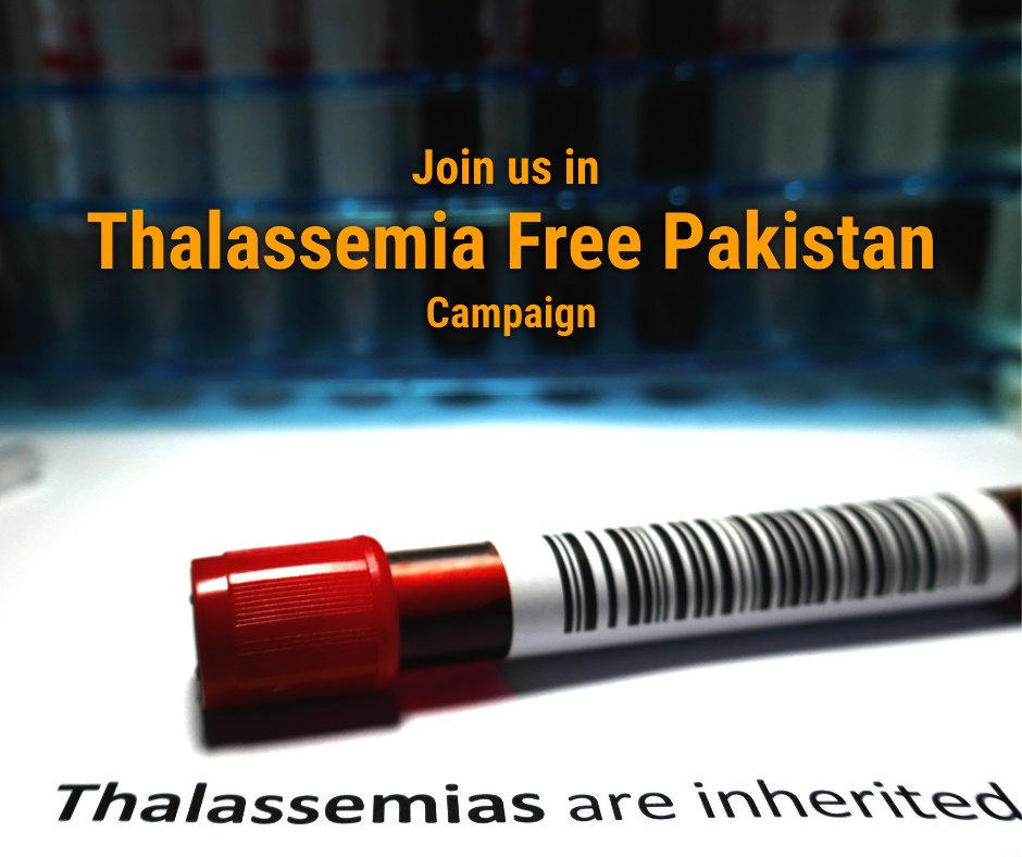 Support us in Eradicating Thalassemia in Pakistan