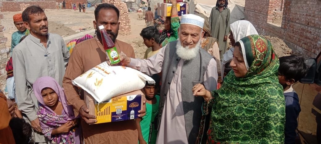 Rashan Distribution for Deaf & PWD Families
