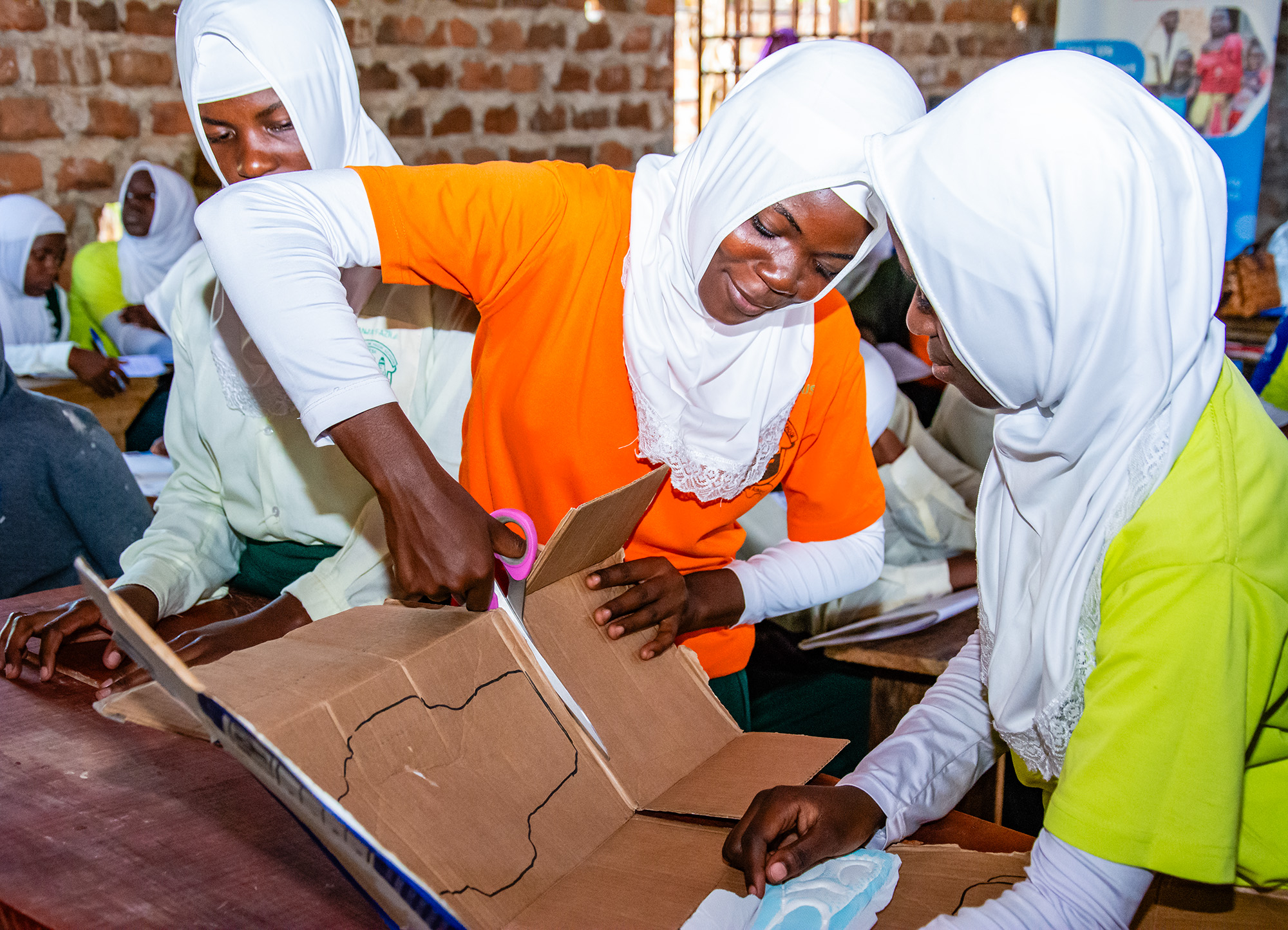 SUSTAINABLE MENSTRUAL SOLUTIONS FOR 500 GIRLS