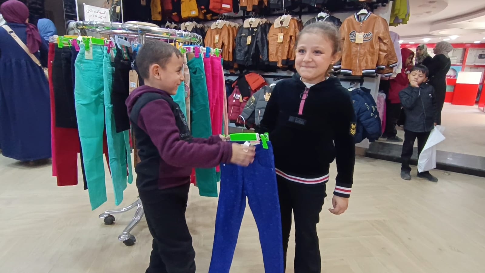 Eid Clothes to 200 Children in Gaza and Syria