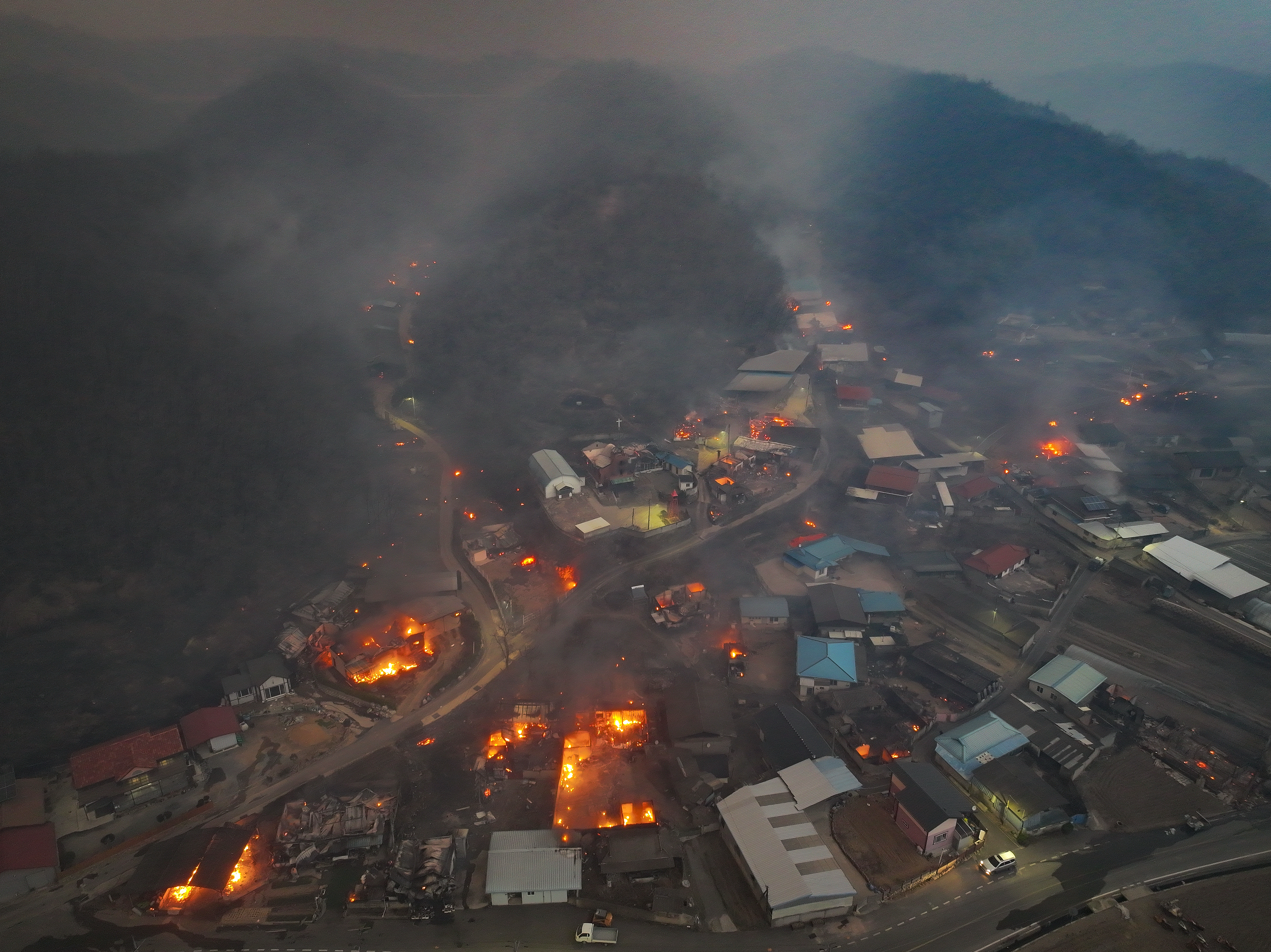 Emergency Support for Wildfire Victims, Korea