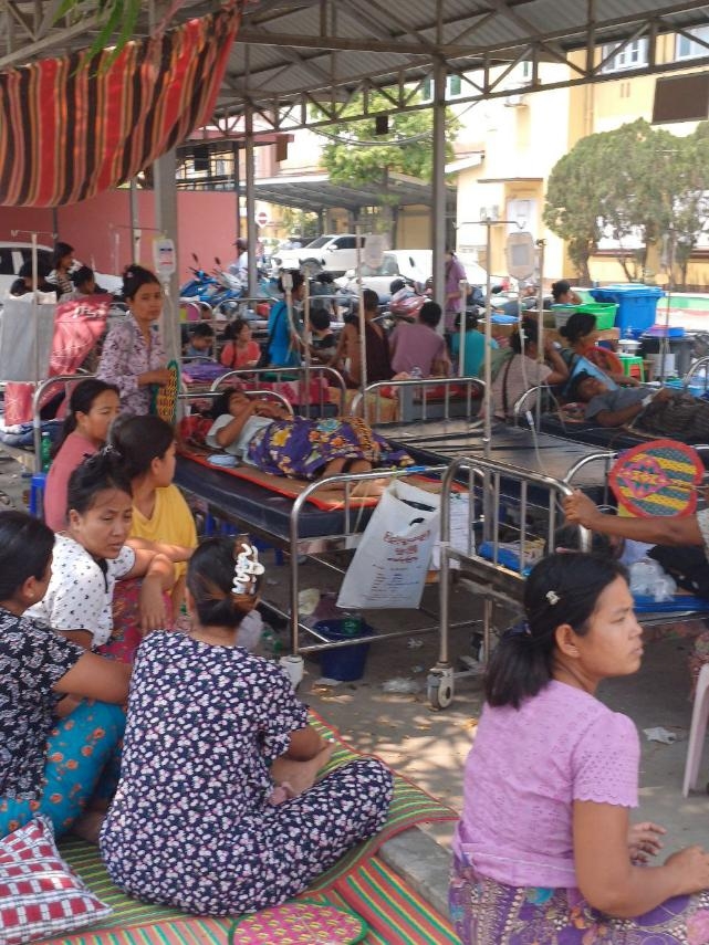 Support for Earthquake victims in Myanmar