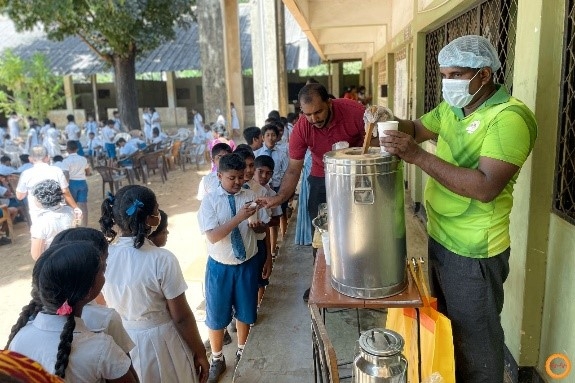 Feed Children in 1000 Schools Across Sri Lanka