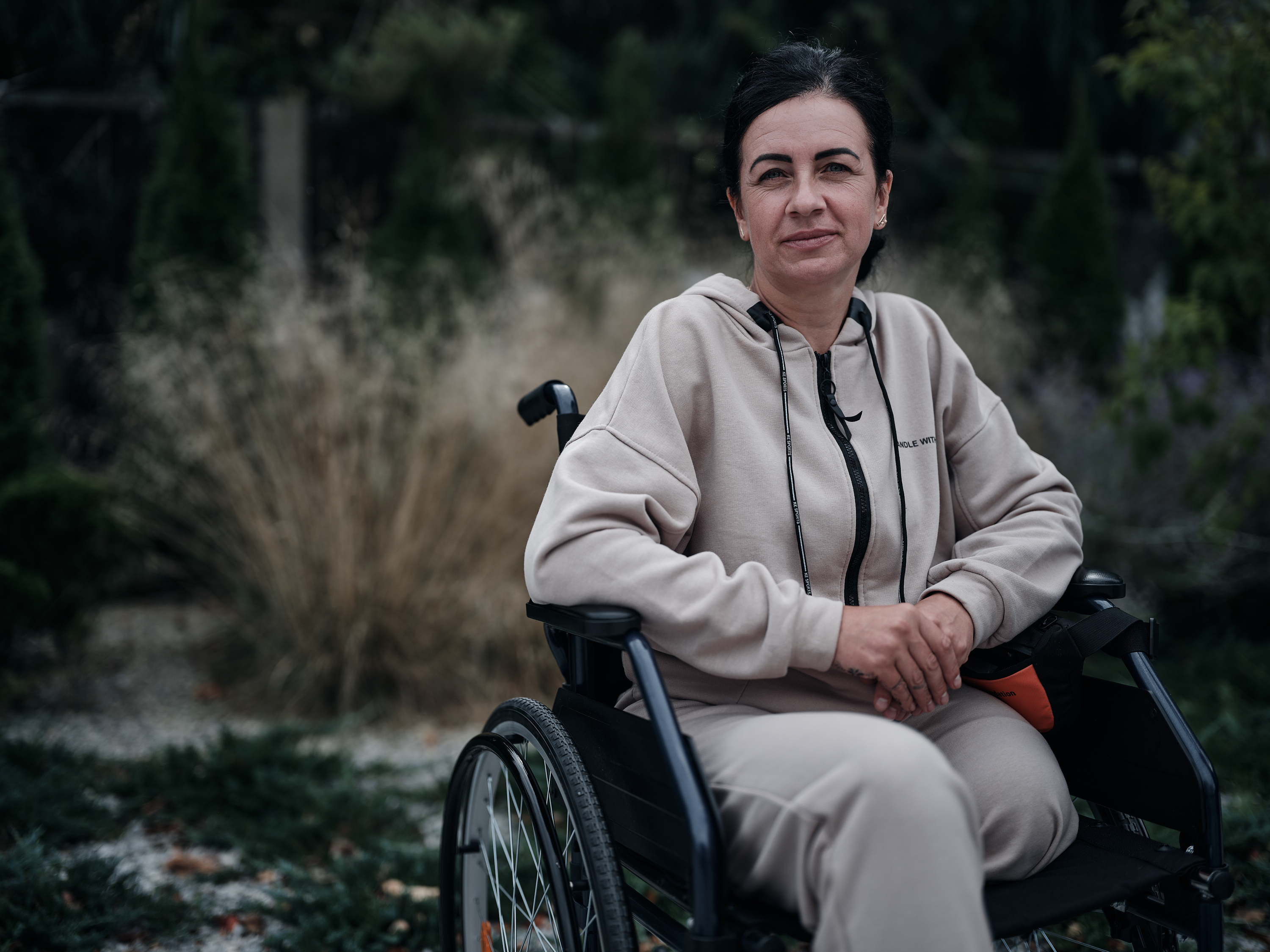 Rehabilitation for Olena in Superhumans Center