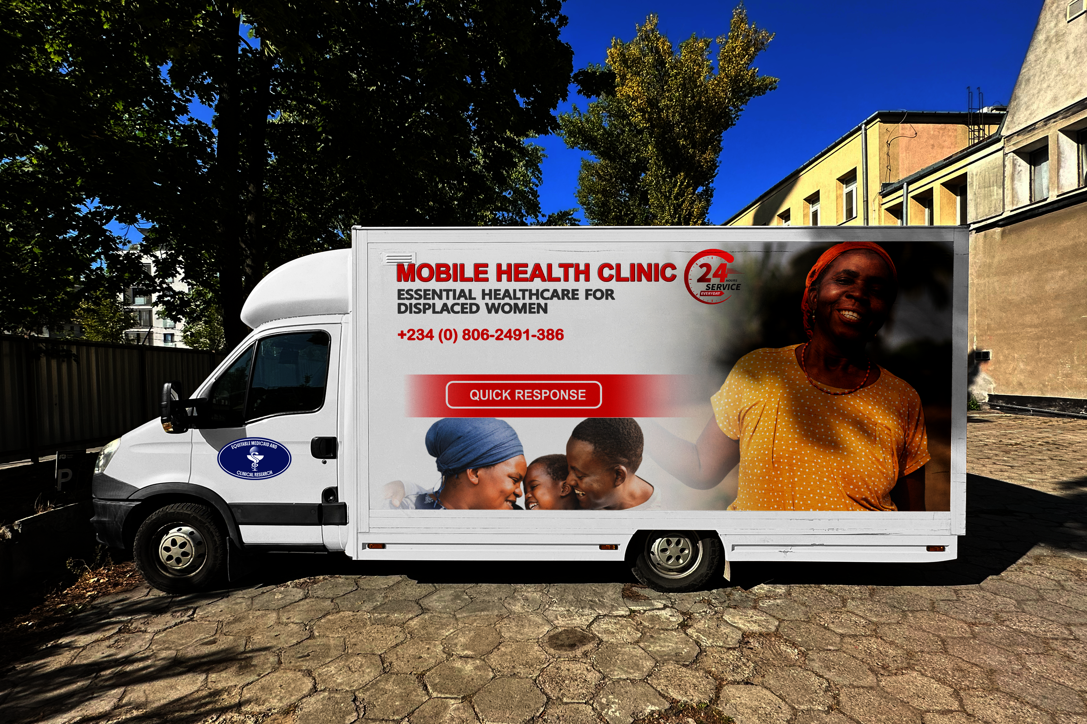 Provide Mobile Clinics for Women Displaced by War
