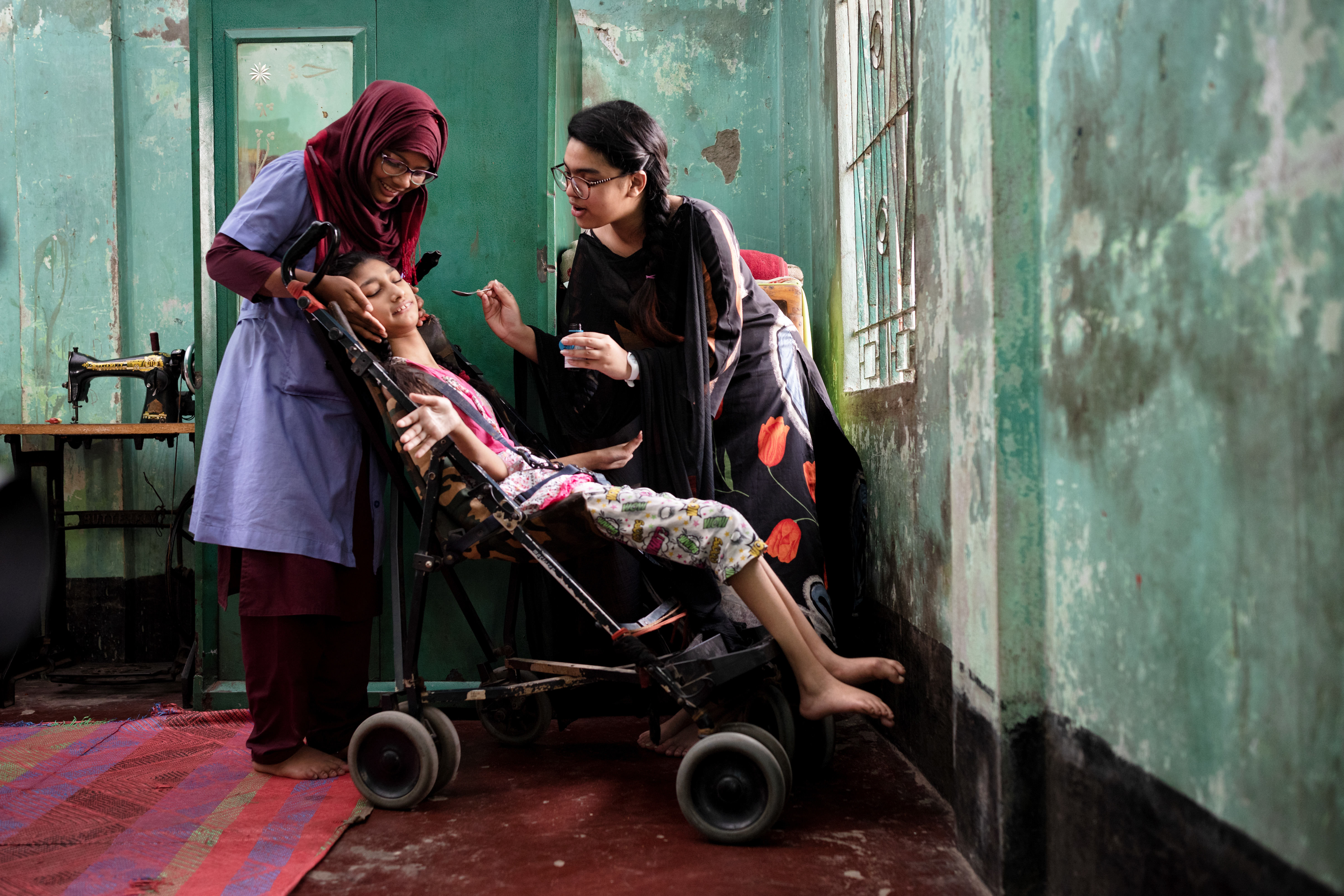 Homebased care for 150 a day in Narayanganj