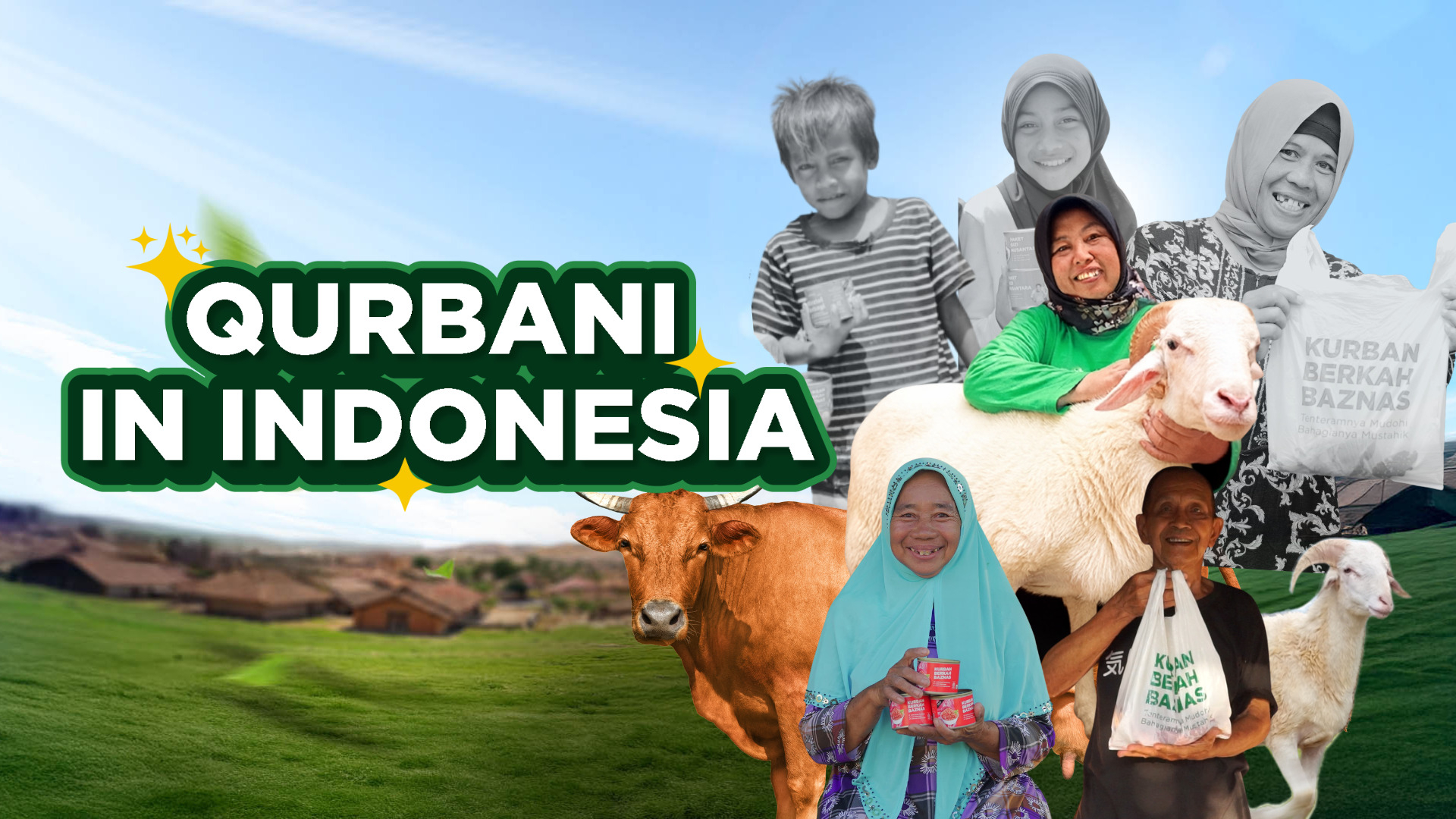 Qurbani/Udhiyya for 500 poor Families in Indonesia